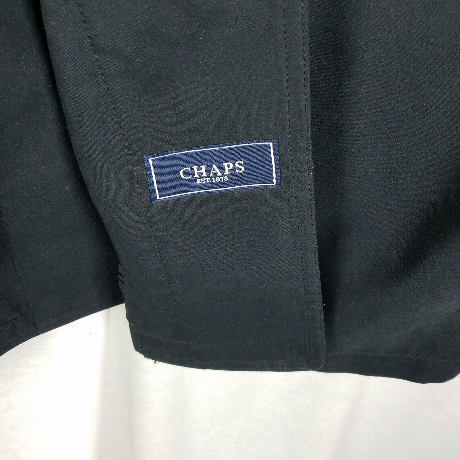 Chaps Vtg Chaps All Weather Trench Coat Placket Front Mens 44L Size US L / EU 52-54 / 3 - 6 Thumbnail