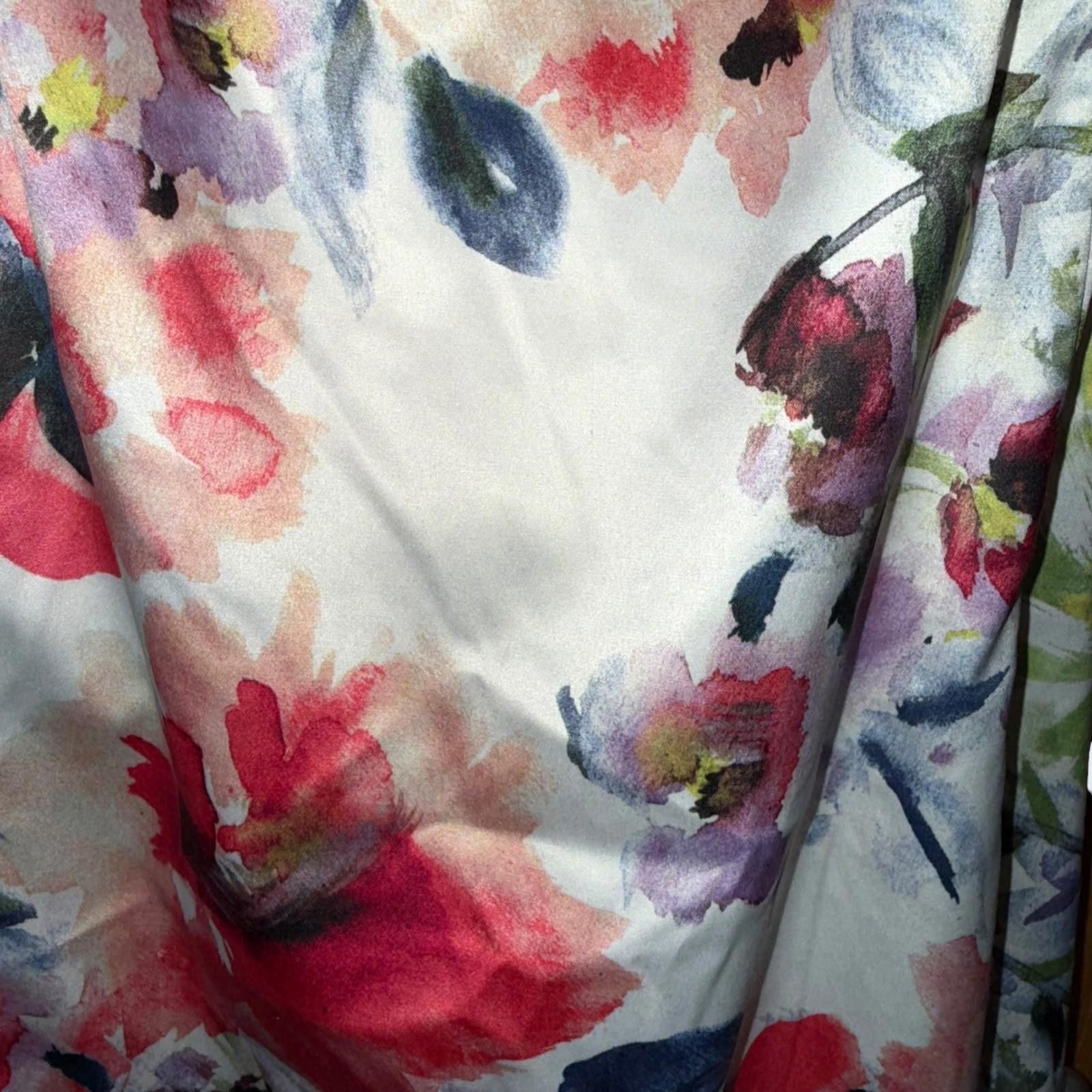 Other Cacique Floral Lace Trim Chemise Nightgown Satin 18/20 Size ONE SIZE - 3 Thumbnail