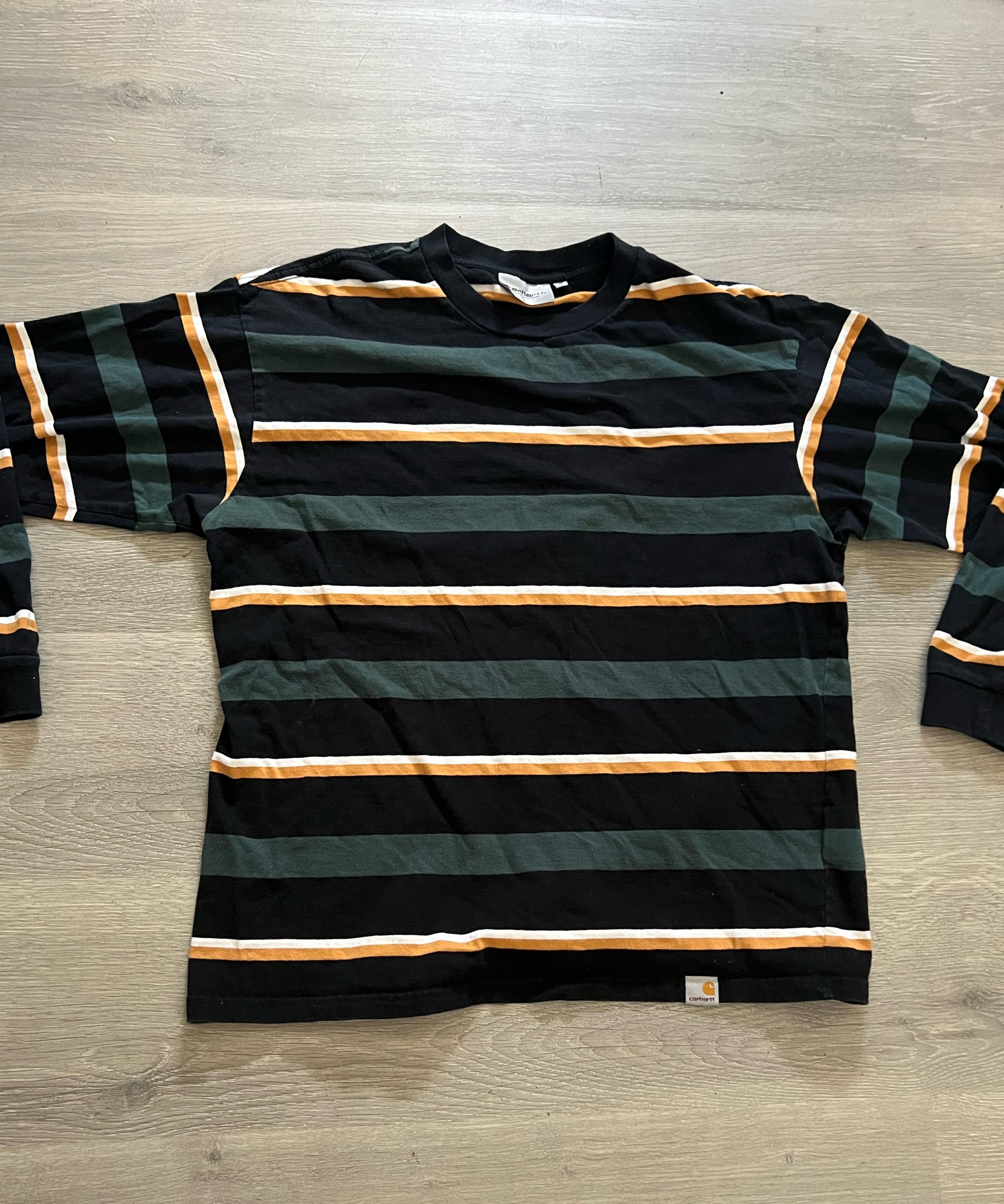 Carhartt × Carhartt Wip Carhartt WIP Striped Longsleeve Size US M / EU 48-50 / 2 - 1 Thumbnail