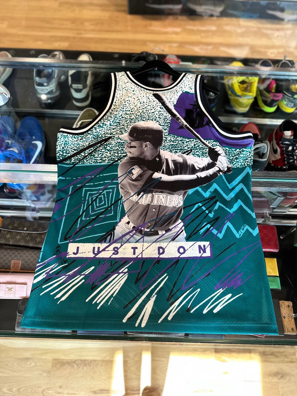 Mitchell & Ness Just Don Mitchell & Ness Jersey DS Size XL Size US XL / EU 56 / 4 - 2 Thumbnail