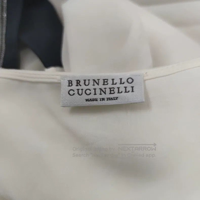 Brunello Cucinelli Brunello Cucinelli Sequin silk vest camisole, multi-layere Size S / US 4 / IT 40 - 6 Thumbnail