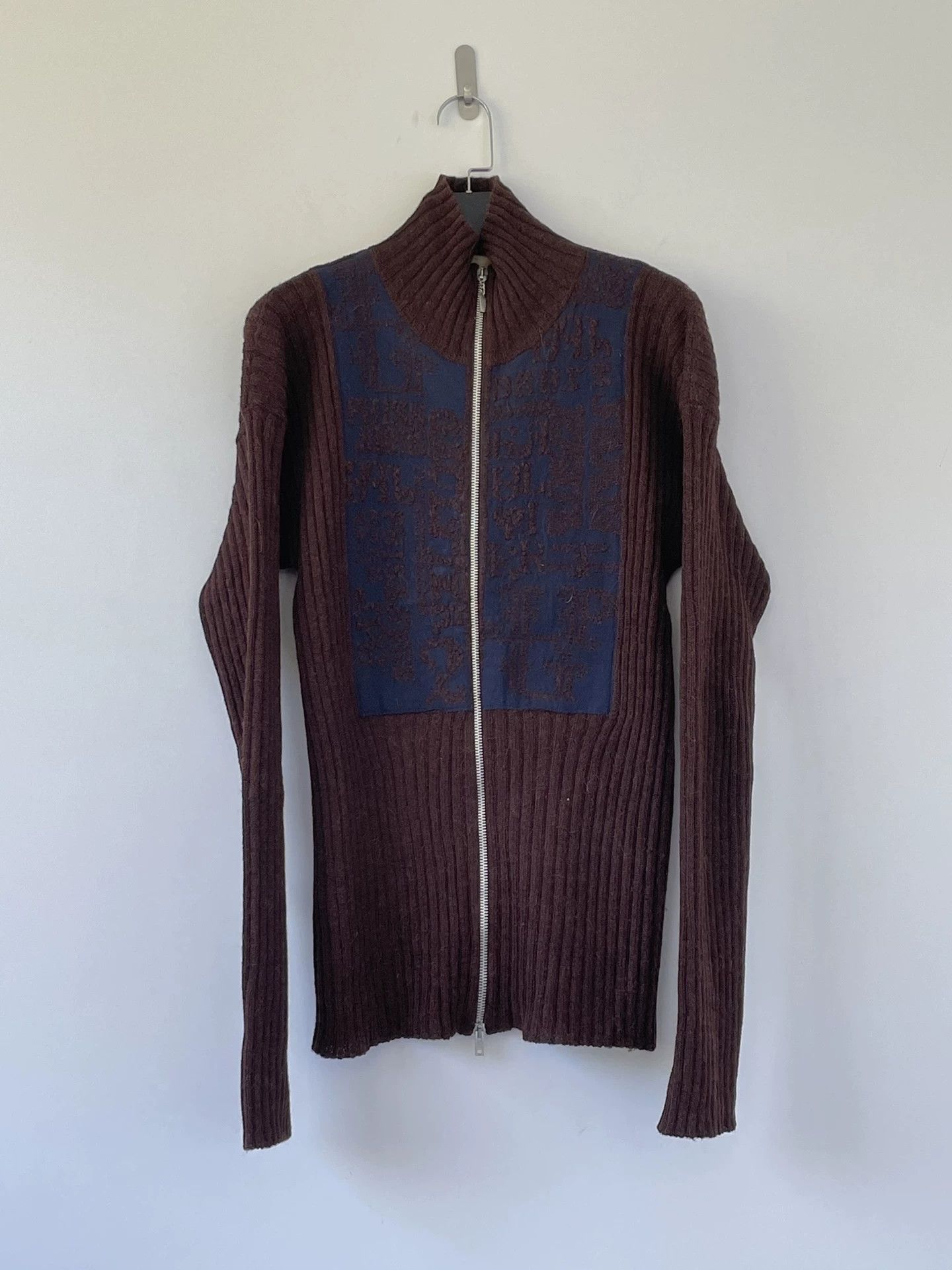 Jean Paul Gaultier Jean Paul Gaultier Alpaca Knit Sweater L Slim Lampo Zipper Size US L / EU 52-54 / 3 - 3 Thumbnail