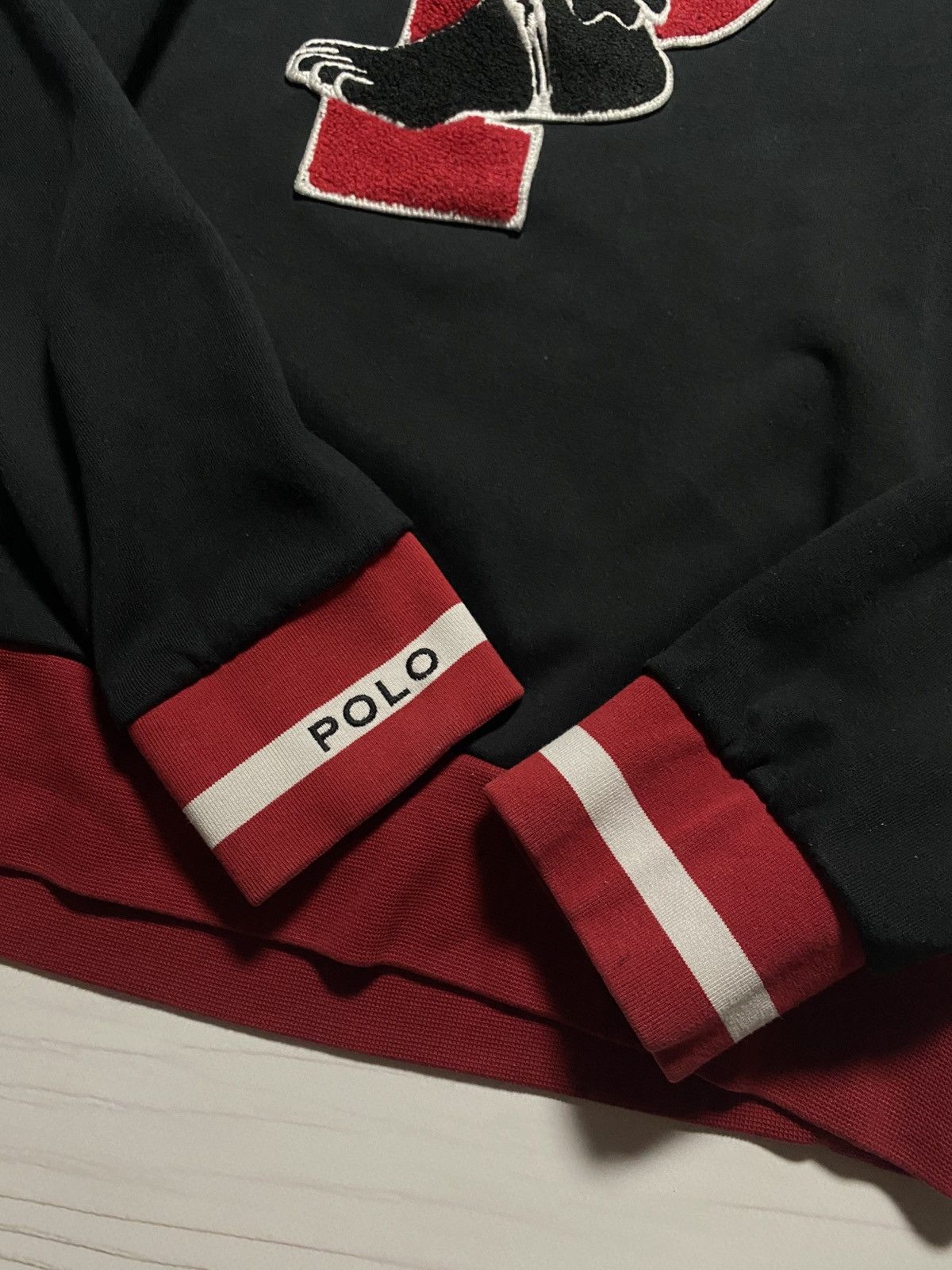 Polo Ralph Lauren Polo Ralph Lauren P Wing stadium 1992 bear y2k sweatshirt Size US M / EU 48-50 / 2 - 5 Thumbnail