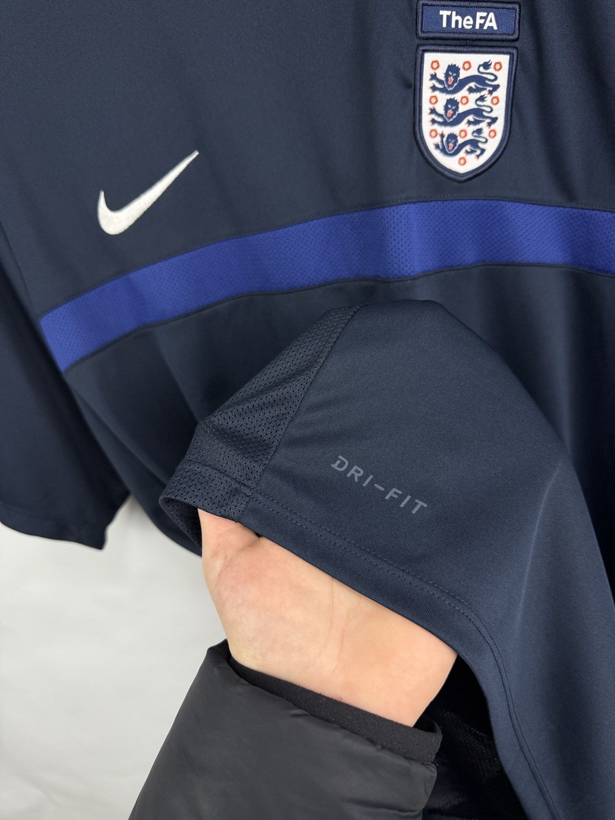 Nike 🏴󠁧󠁢󠁥󠁮󠁧󠁿 2016 Nike England The FA Soccer Training Jersey T-Shirt Size US XXL / EU 58 / 5 - 6 Thumbnail