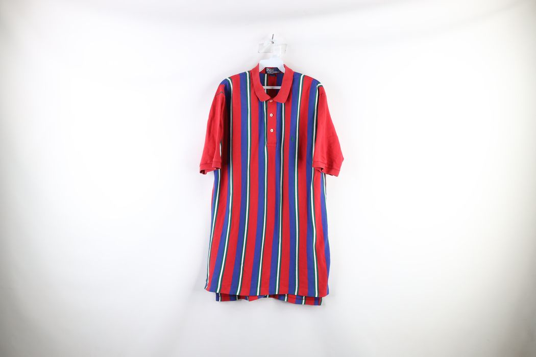 Vintage 90s Adidas Soccer Jersey Shirt Men's XL Color Block Collared