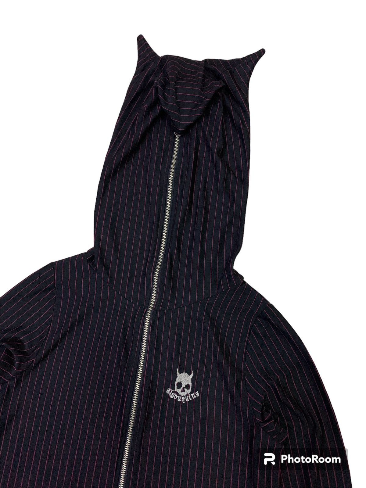 If Six Was Nine 💥Asymmetrical Algonquin Stripe Hoodie Jacket Size S / US 4 / IT 40 - 5 Thumbnail