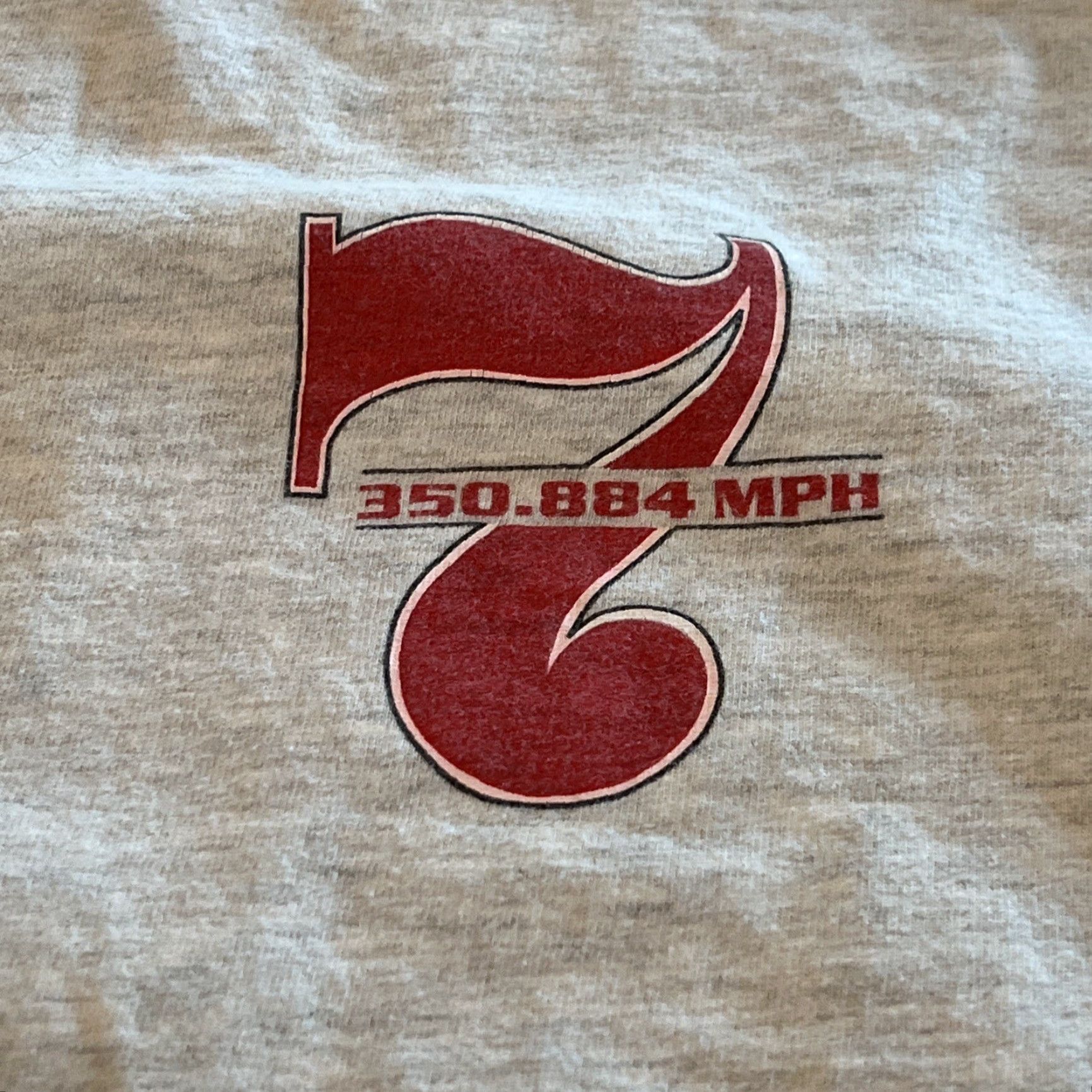 Vintage Hanes Beefy T T Shirt Men L Gray Graphic Print Motorcycle Chris Carr BUB 7 Double-Sided Pocket Crew Neck Size US L / EU 52-54 / 3 - 5 Thumbnail