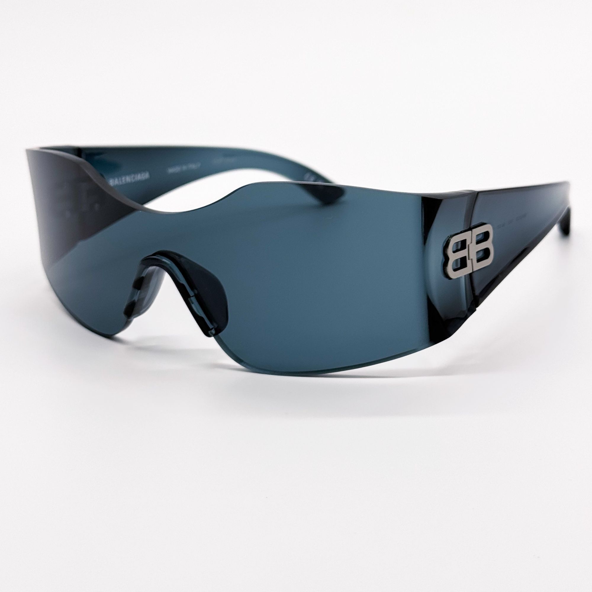 Balenciaga NEW BALENCIAGA BB0292S 003 SUNGLASSES BLUE UNISEX GEOMETRIC Size ONE SIZE - 6 Thumbnail
