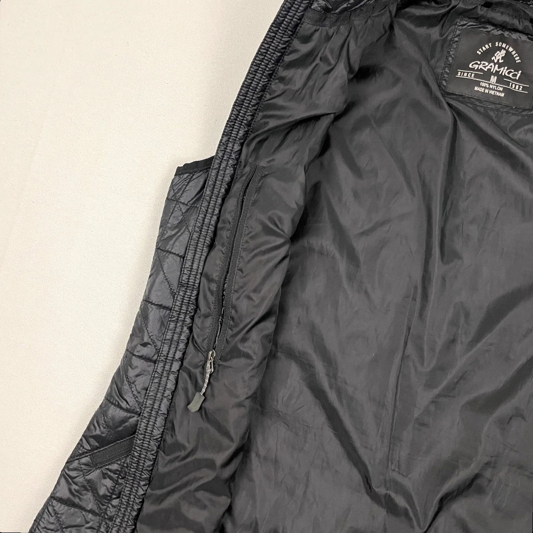 Gramicci Gramicci Vest Womens Medium Black Primaloft Micro Puffer Nylon Hiking Outdoor Jacket Size M / US 6-8 / IT 42-44 - 7 Thumbnail