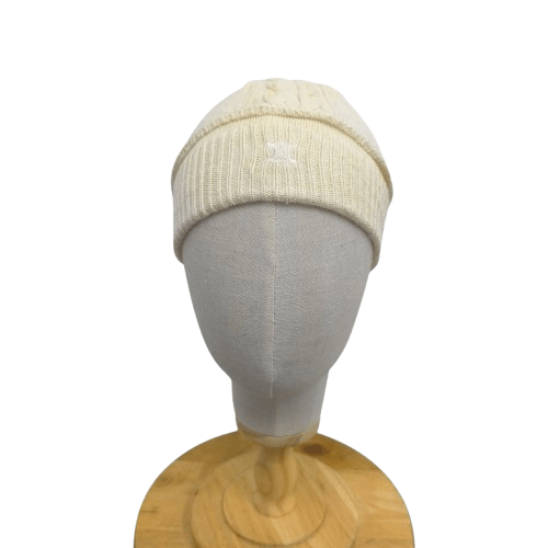 Celine 🔮 Vintage celine center logo made in japan beanie hat Size ONE SIZE - 1 Thumbnail