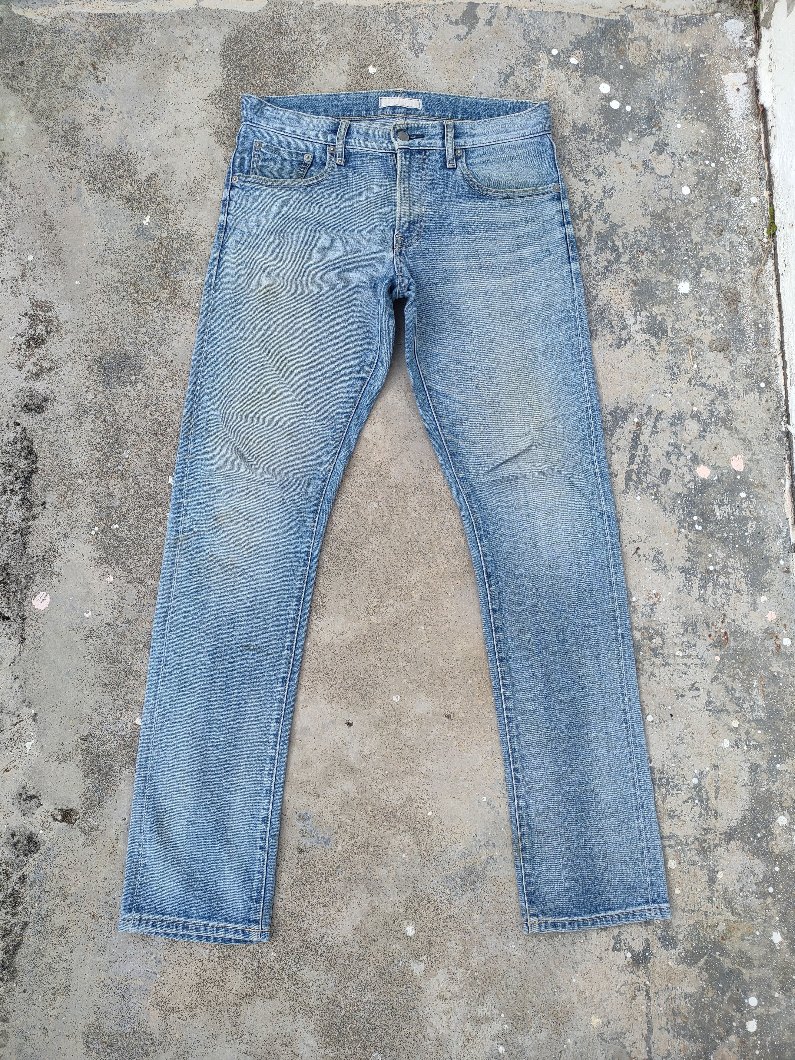 Japanese Brand Vintage selvedge japanese faded jeans denim pants Size US 32 / EU 48 - 2 Thumbnail