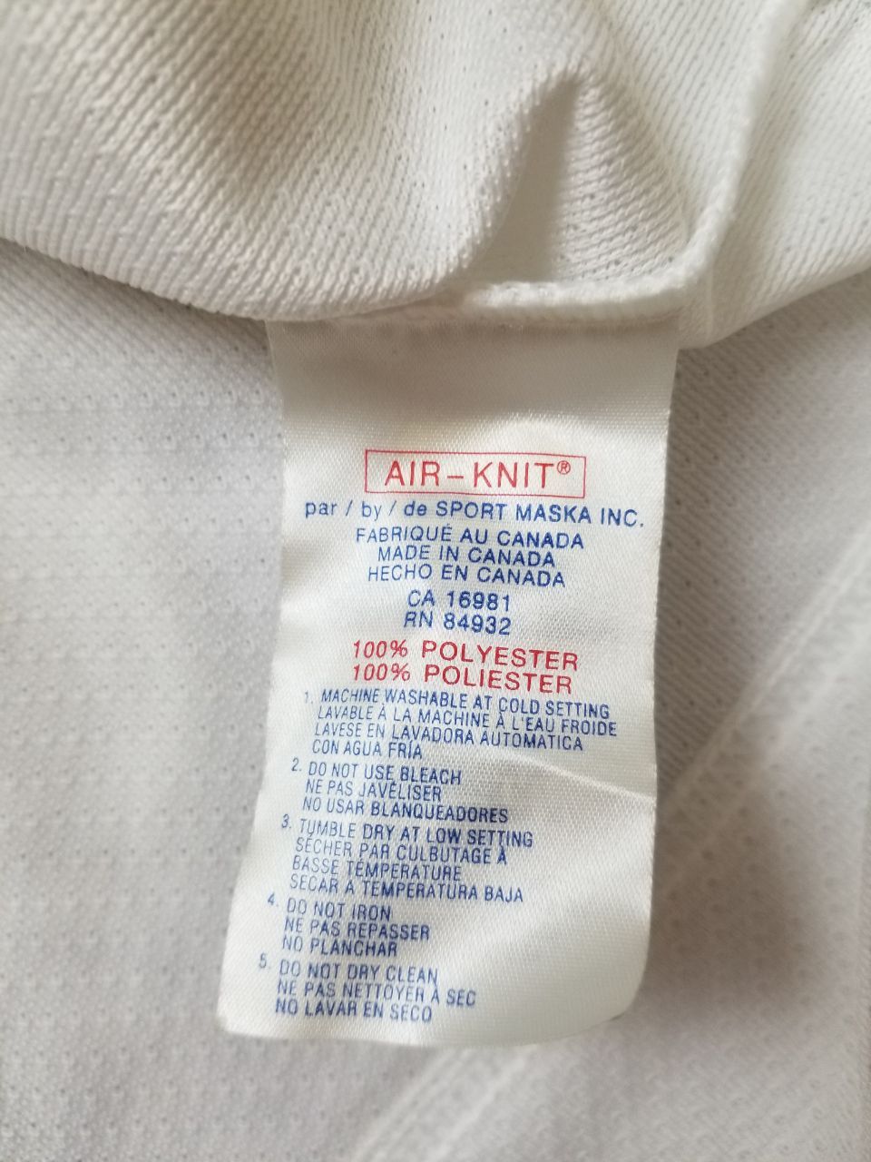 Ccm Toronto Maples Leafs NHL Hockey Jersey Air Knit Center Ice Size US L / EU 52-54 / 3 - 11 Thumbnail