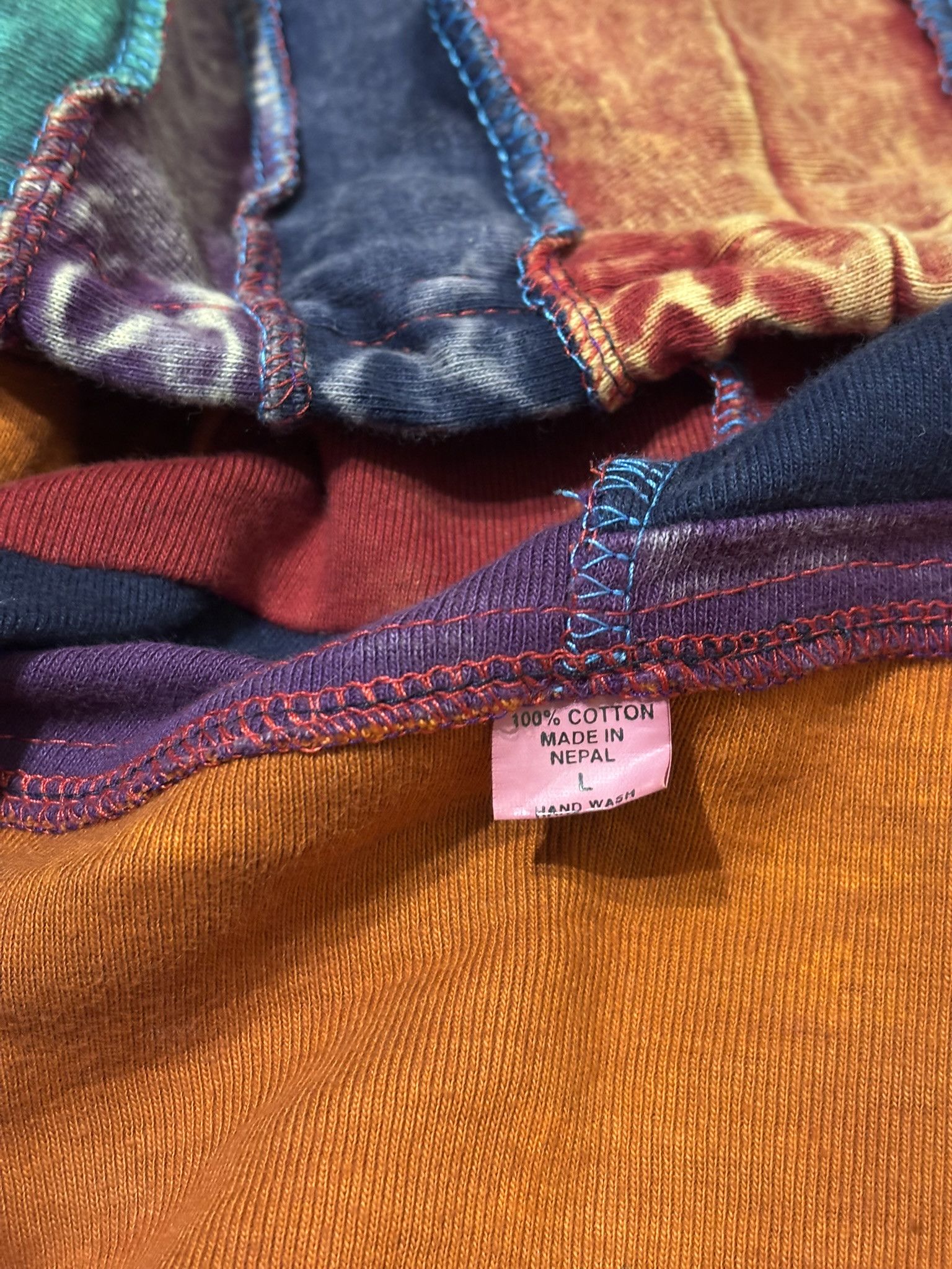 Vintage Boho Hippie Nepal Zip Hoodie Size L Size L / US 10 / IT 46 - 17 Thumbnail
