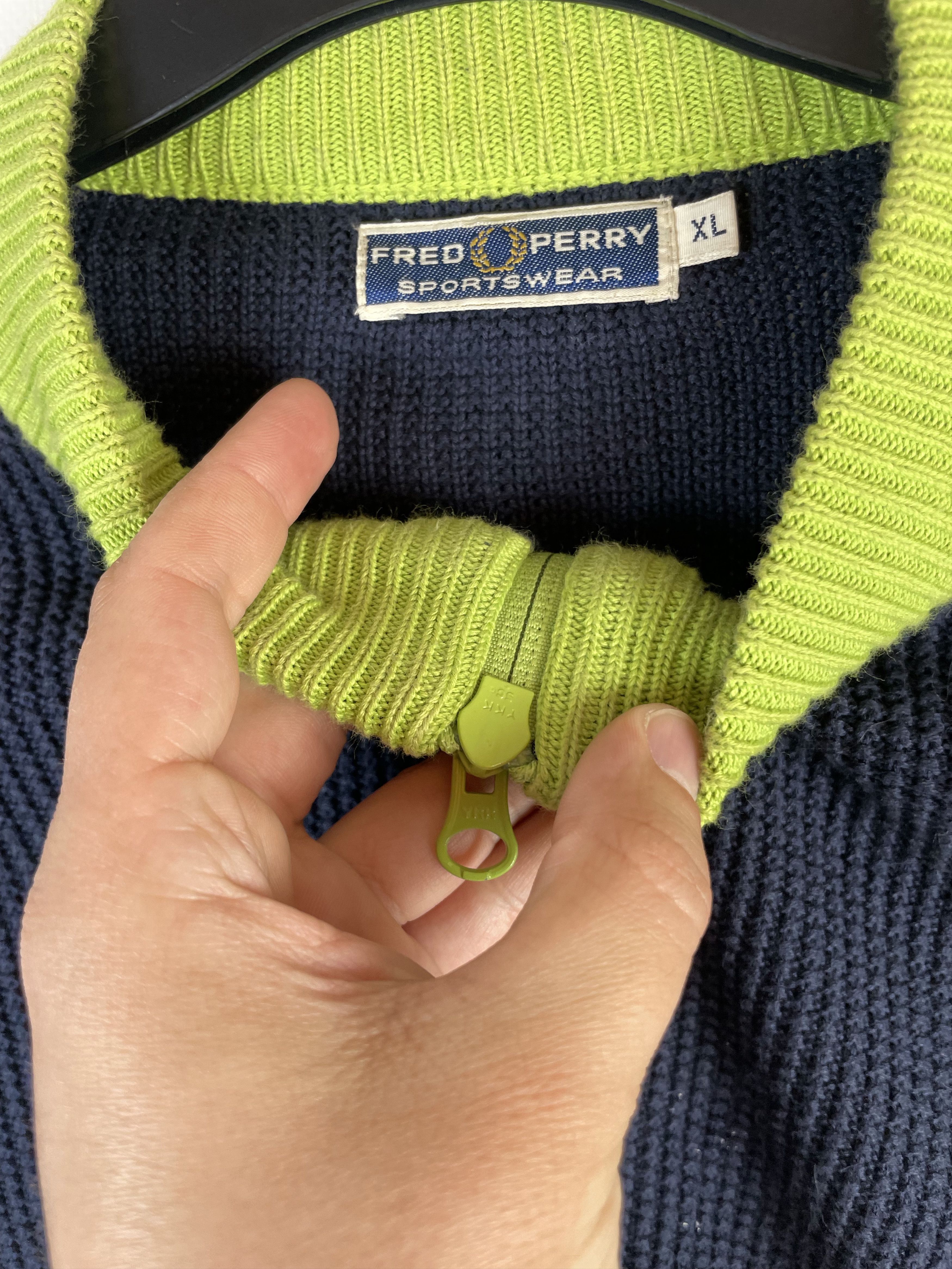 Fred Perry Fred Perry Sweaters Knit 90s Size US XL / EU 56 / 4 - 5 Thumbnail