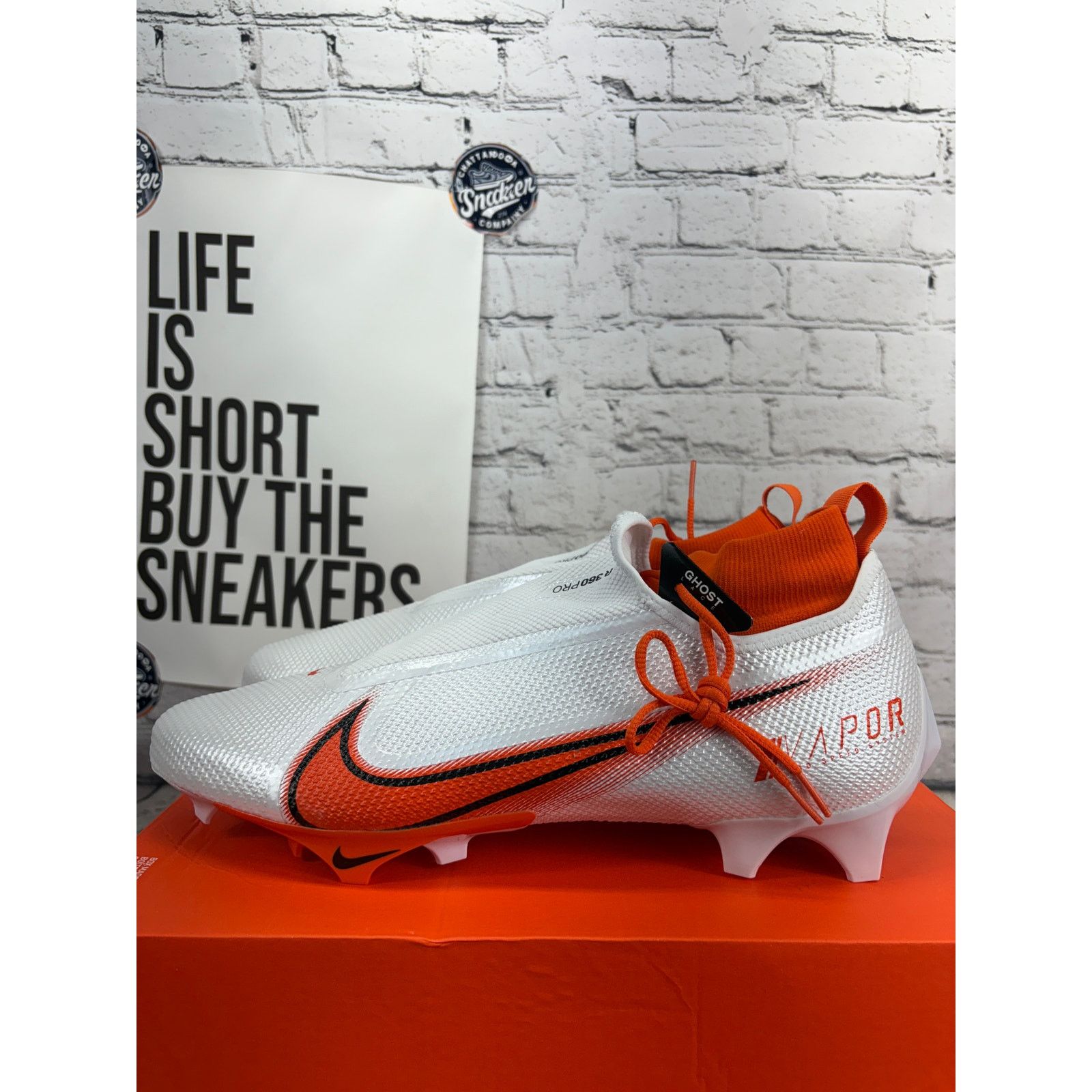 Nike Nike Vapor Edge 360 Pro Ghost Lace NFL Football Cleat Men 16 Size US 15 / EU 48 - 4 Thumbnail