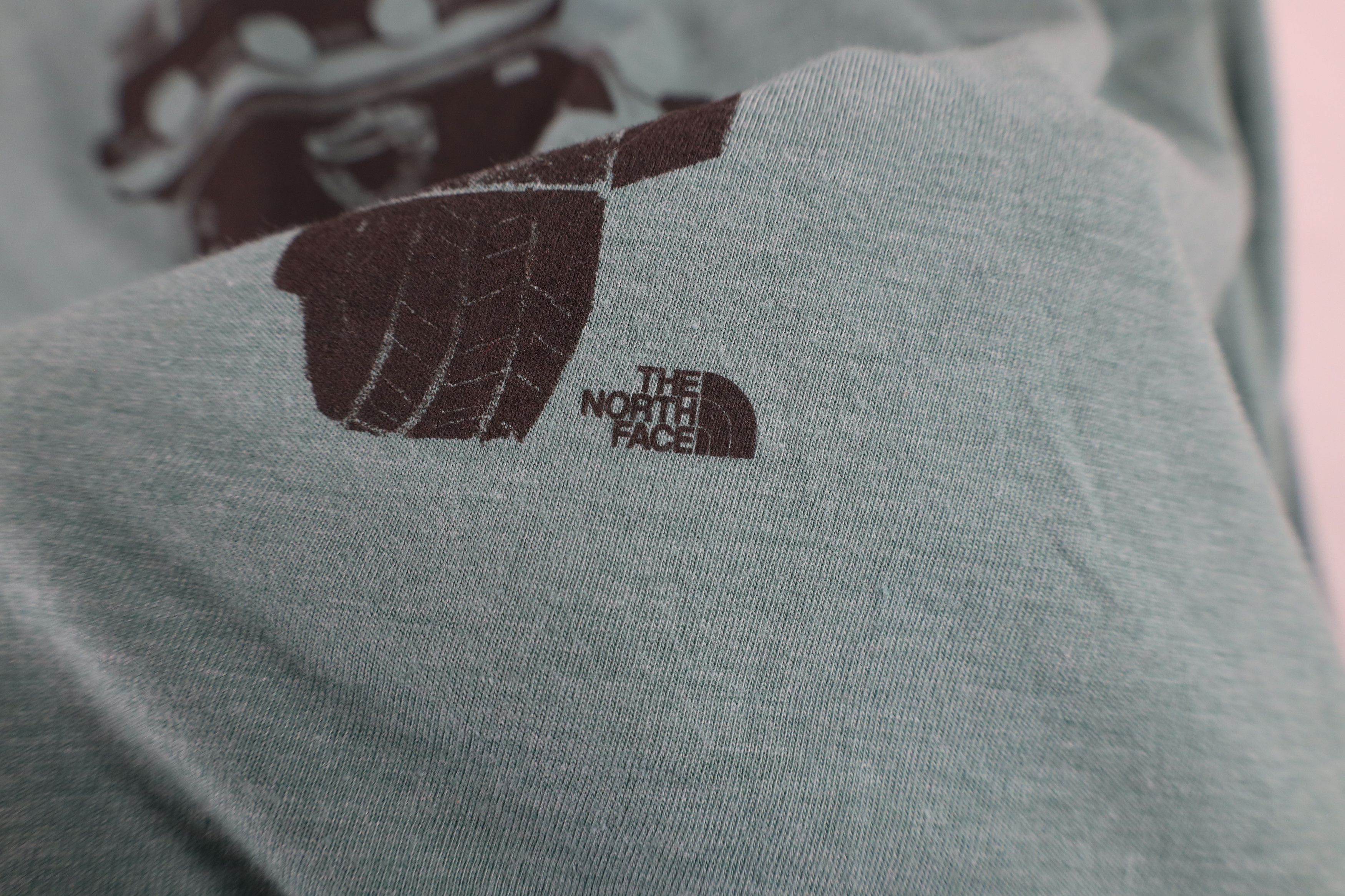 The North Face × Vintage The North Face Van Jersey Knit Long Sleeve T-Shirt Green Size XL / US 12-14 / IT 48-50 - 5 Thumbnail