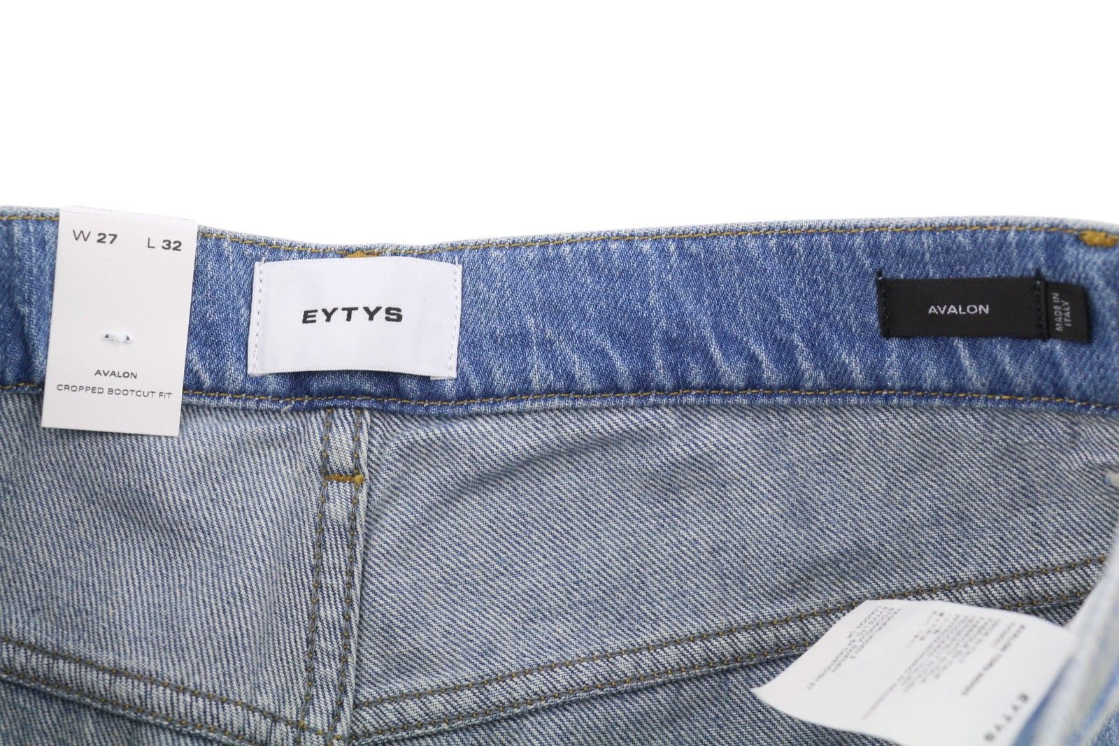 Eytys AVALON TORN INDIGO BOOTCUT W27/L32 Blue RRP370 88887 Size 27" / US 4 / IT 40 - 11 Thumbnail