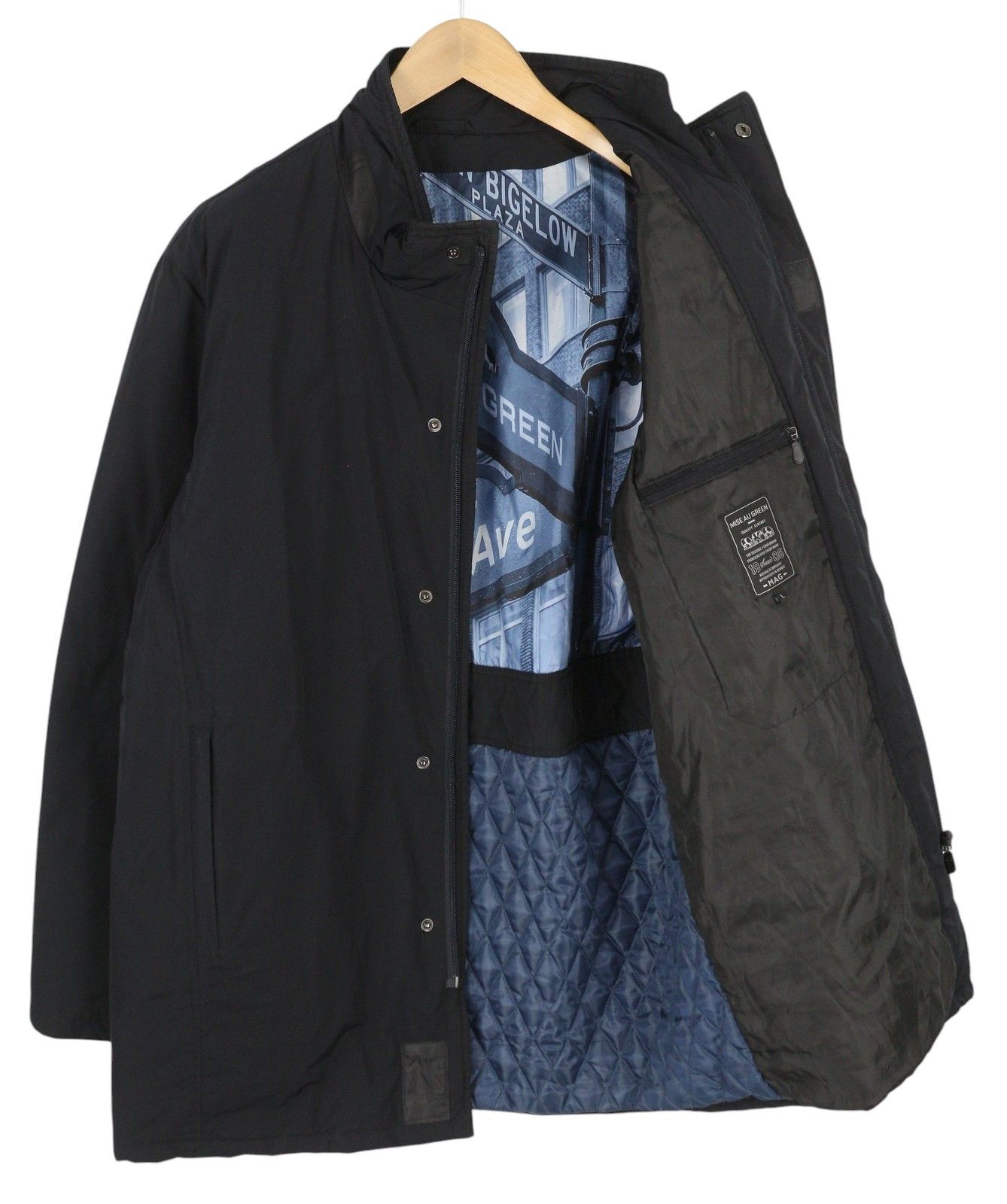 Other L Black Full Zip High Neck Insulated Mid-Length 86370 Size US L / EU 52-54 / 3 - 2 Thumbnail