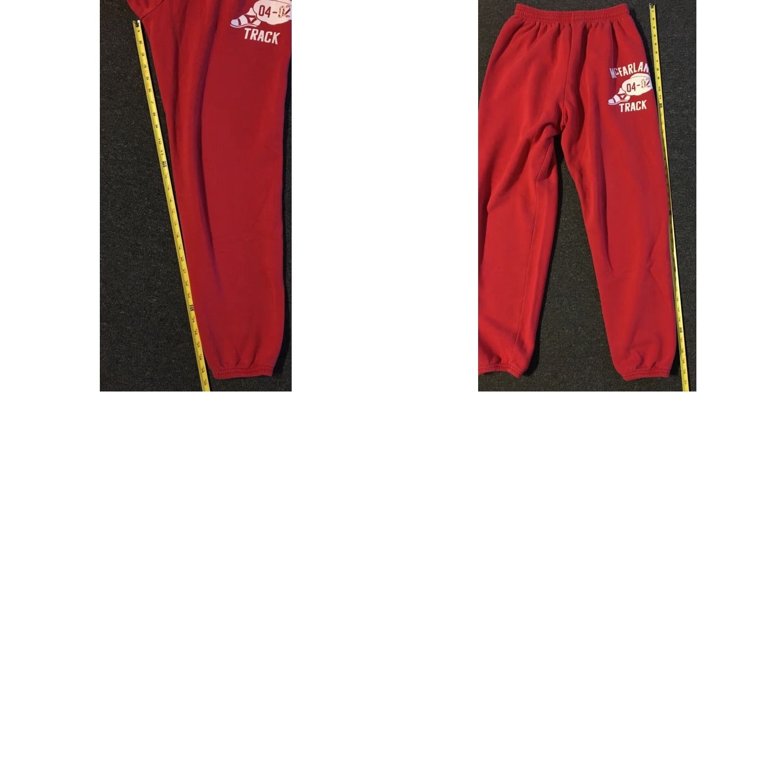 Vintage VINTAGE 90s McFarland High School Track Faded Sweatpants M Movie Winged Foot Grunge Size US 31 - 8 Thumbnail