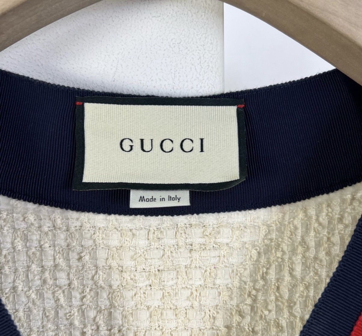 Gucci Gucci Woven V-Neck Dress K12 Size M / US 6-8 / IT 42-44 - 3 Thumbnail