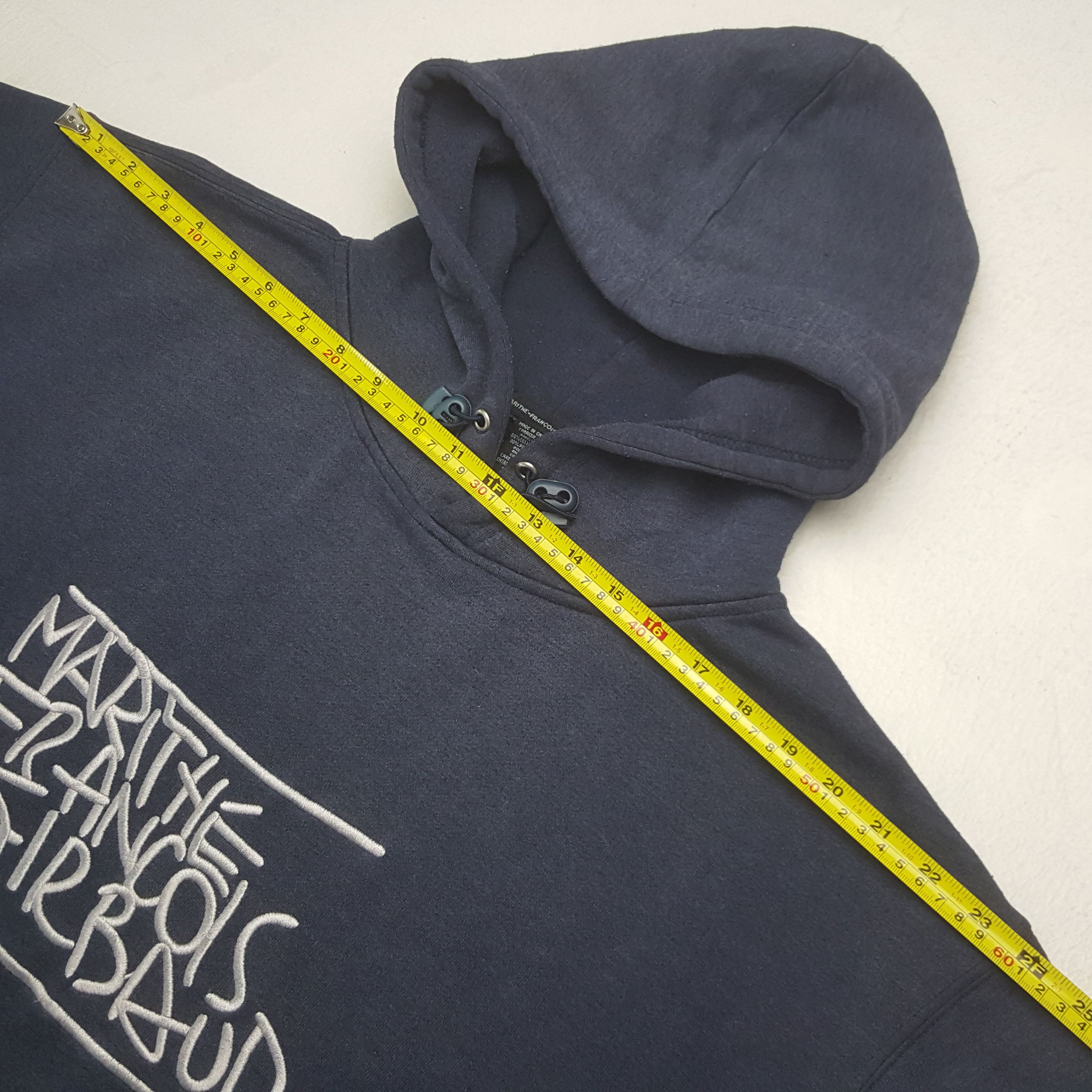 Marithe + Francois Girbaud Vintage Marithe Francois Girbaud Sweatshirt Hoodies Size US XXL / EU 58 / 5 - 6 Thumbnail