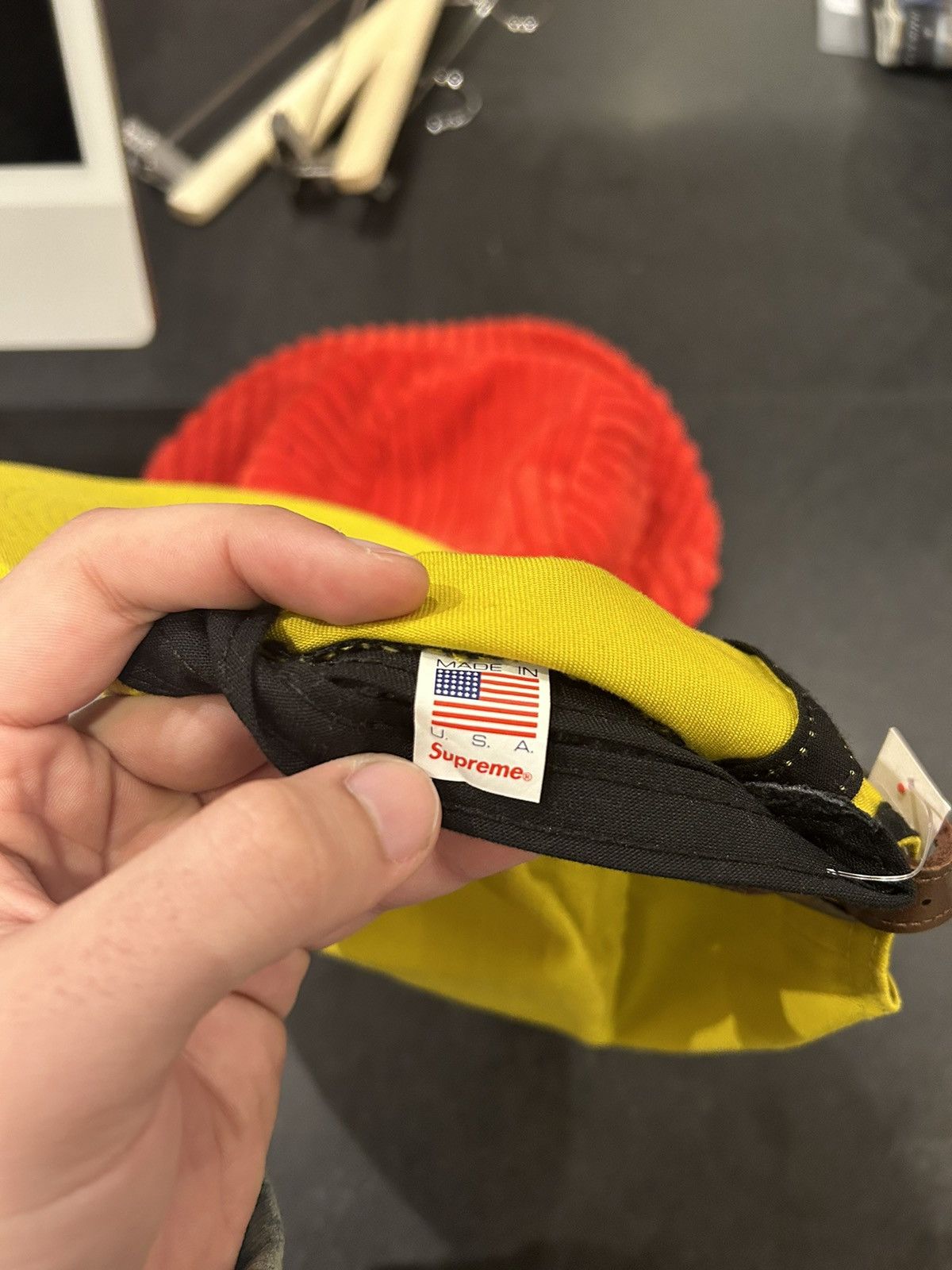 Supreme Supreme Washed Chino Twill Camp Cap Size ONE SIZE - 5 Thumbnail