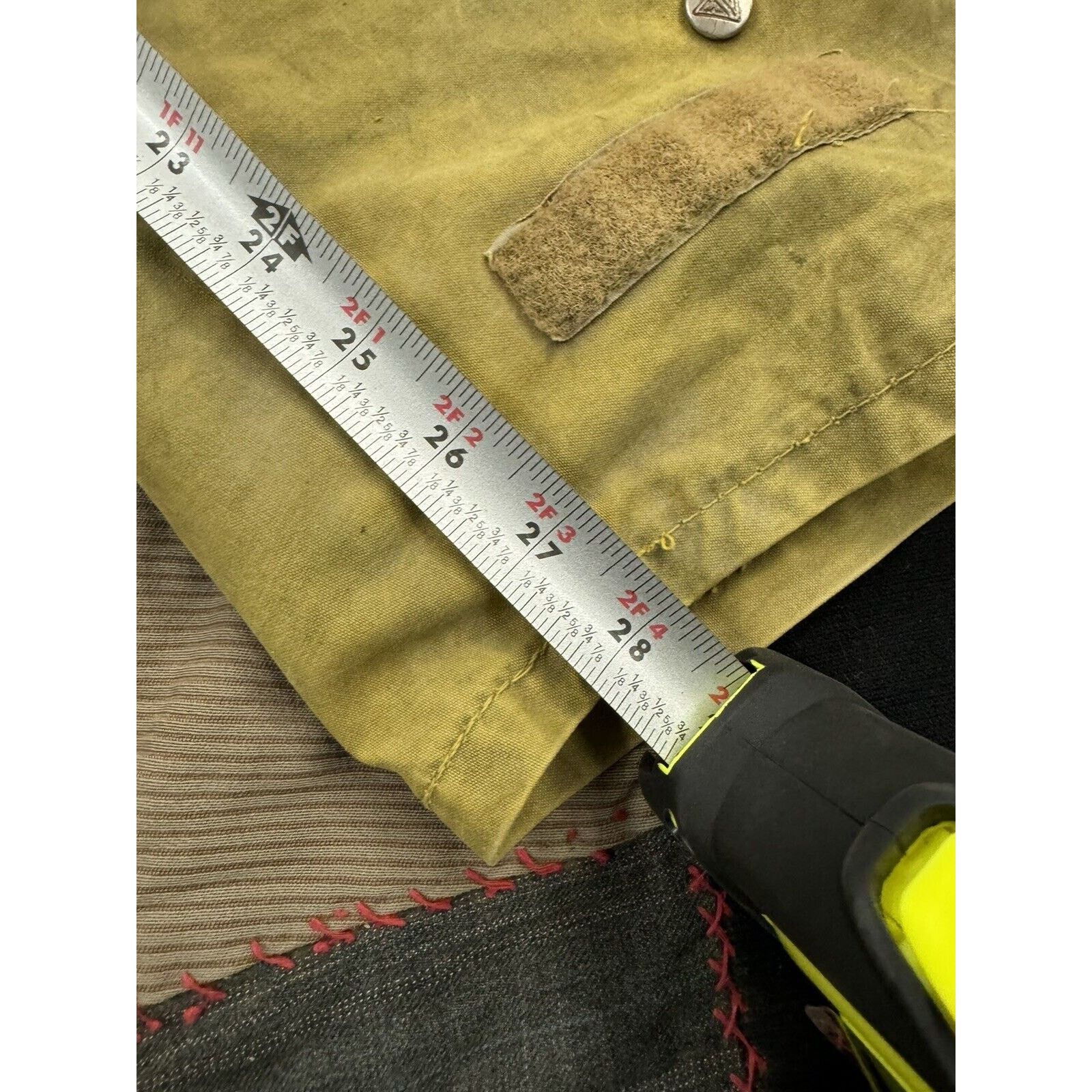 Other Vintage 1960s Faded Captain Fire Fighter Buckle back Mens L Size US L / EU 52-54 / 3 - 14 Thumbnail