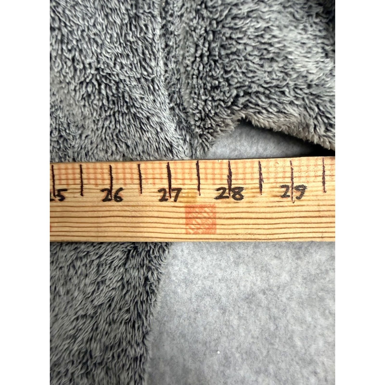 Vintage Natori Kimono Womens L Gray Robe Terry Open Front Sleeve Pockets Lounge Size ONE SIZE - 6 Thumbnail