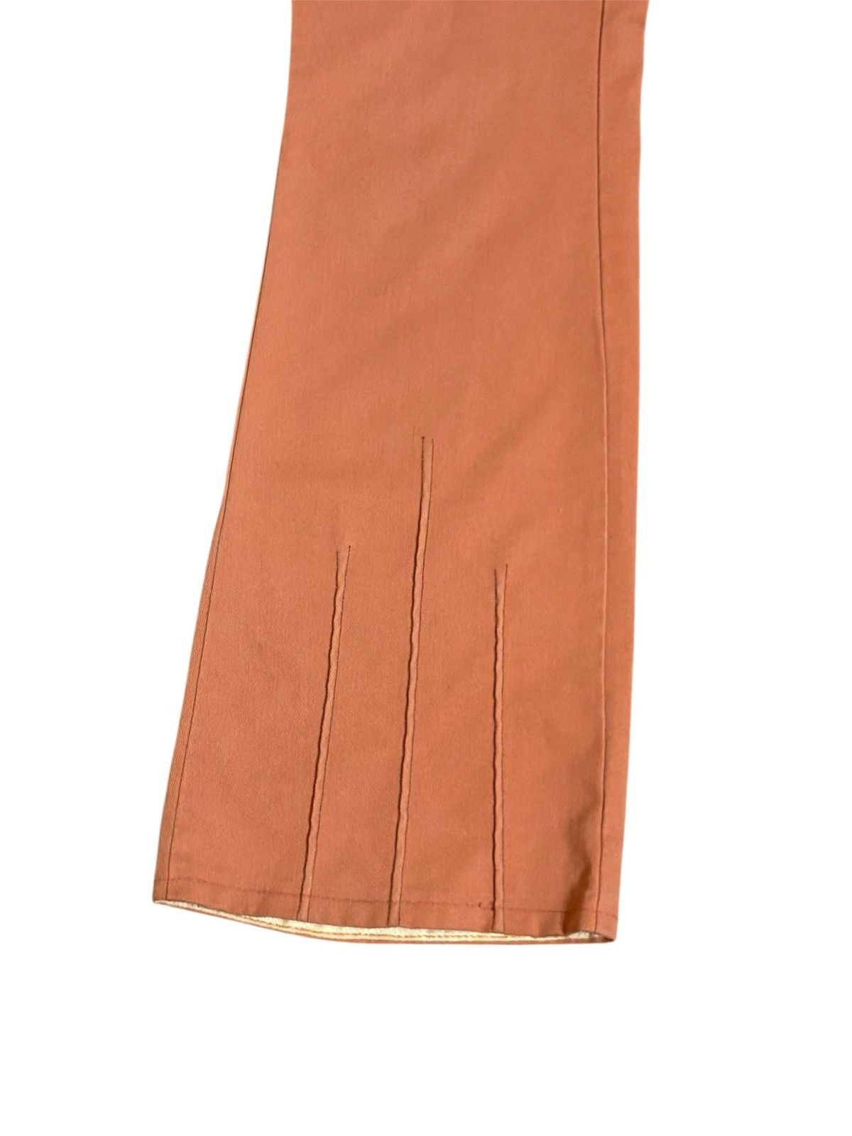Sears 1970s orange/salmon Sears bell bottoms Size 26" / US 2 / IT 38 - 3 Thumbnail