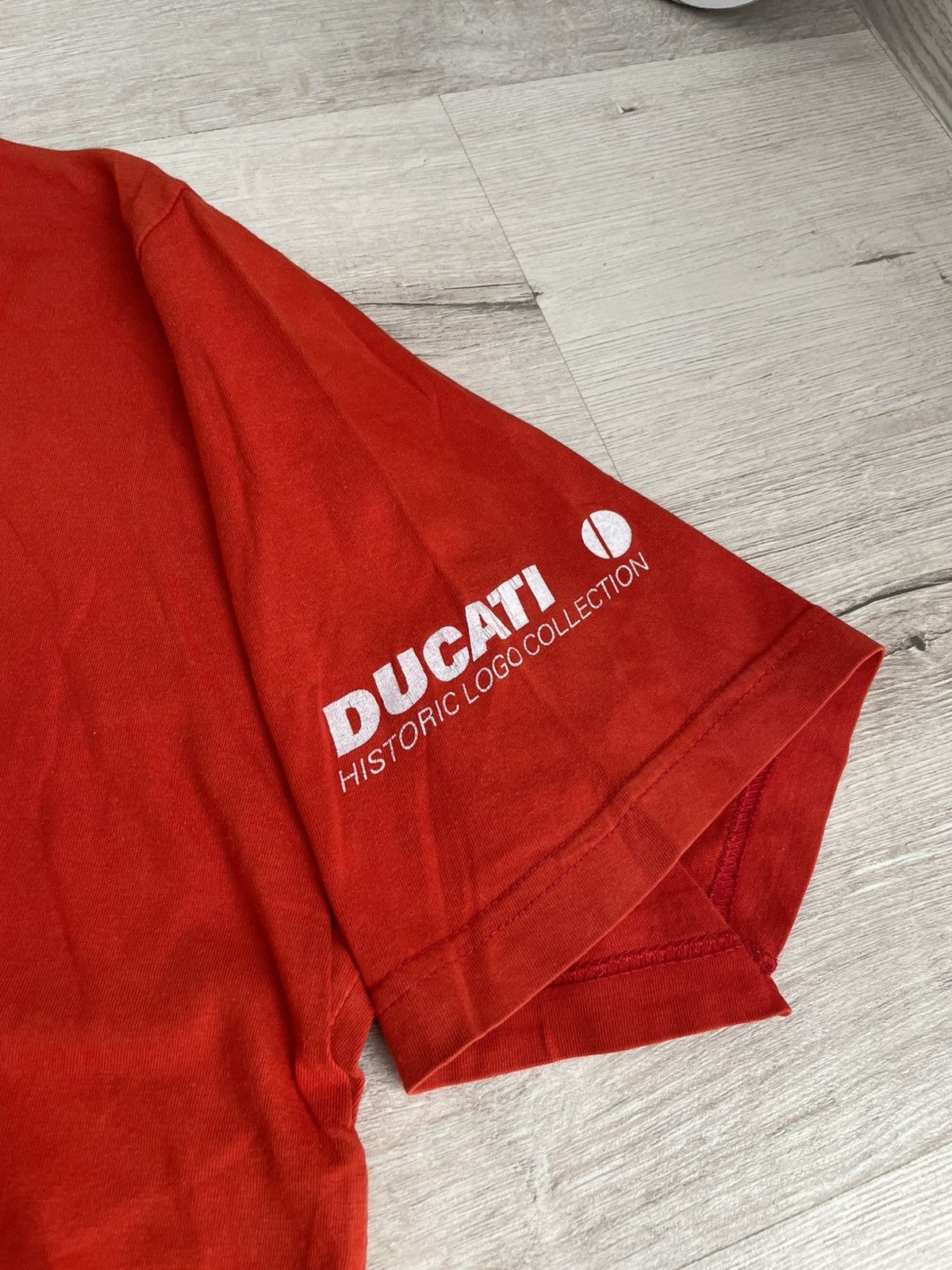 Ducati Vintage 90s Moto Ducati Performance Historic Logo Colle Tee Size US L / EU 52-54 / 3 - 6 Thumbnail