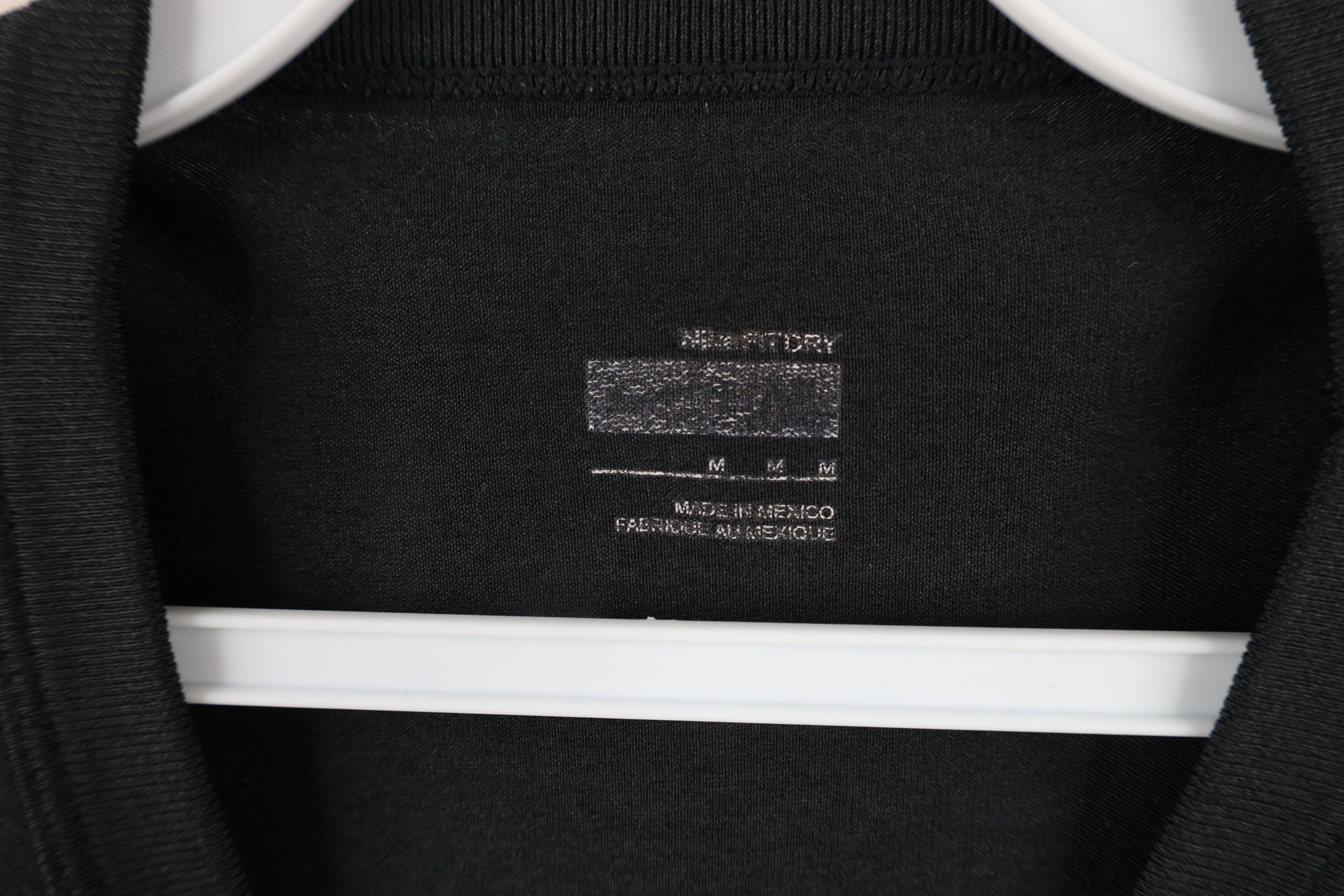 Nike × Vintage Vintage Nike Travis Scott Mini Swoosh Knit T-Shirt Black Size US M / EU 48-50 / 2 - 9 Thumbnail