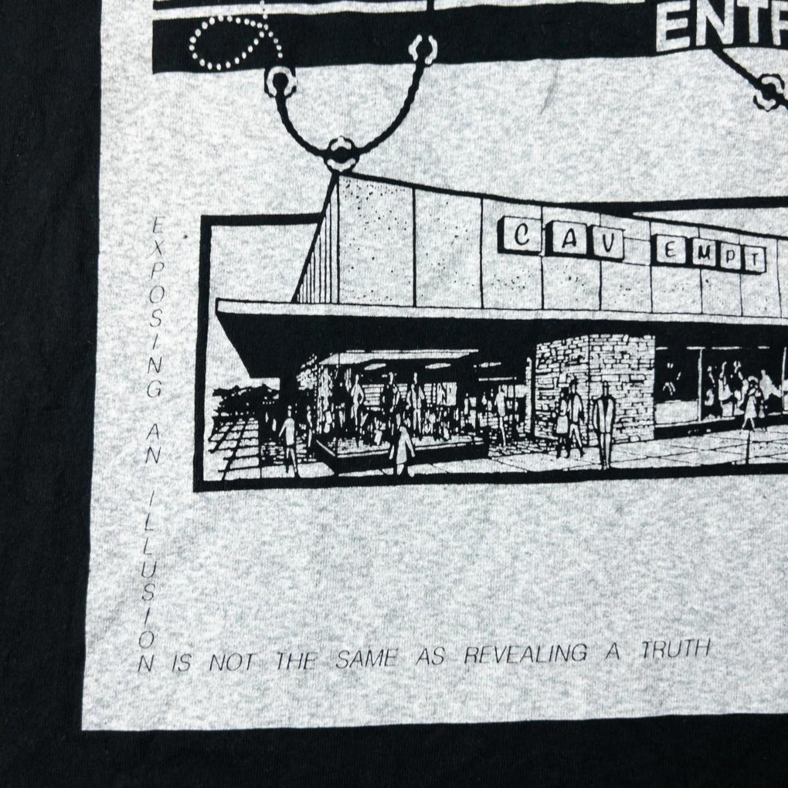 Vintage Cav Empt Graphic Long Sleeve T Shirt Size L