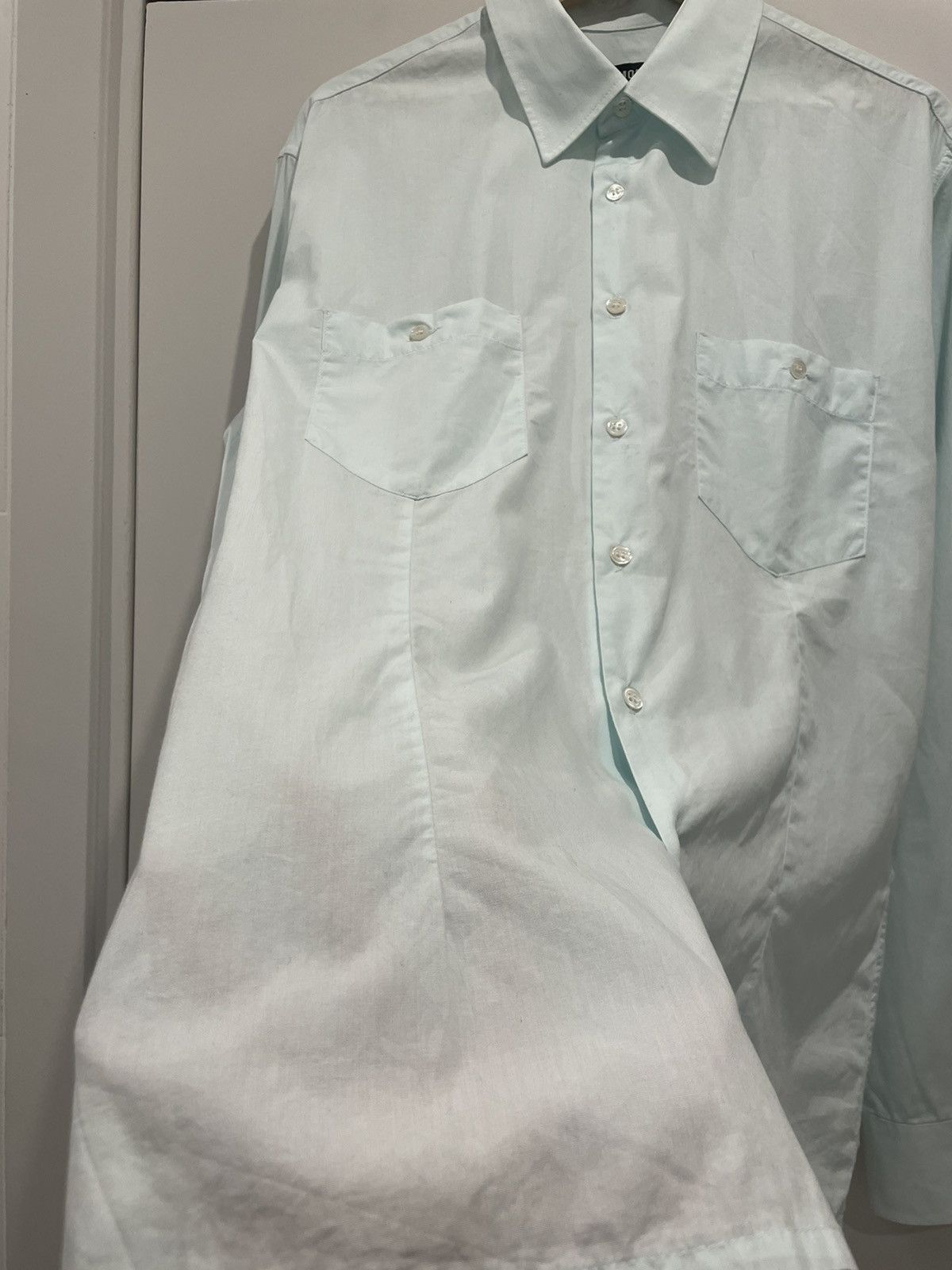 Raf Simons 1990s Anatomical Pleated Military Cotton Shirt Size US L / EU 52-54 / 3 - 4 Thumbnail