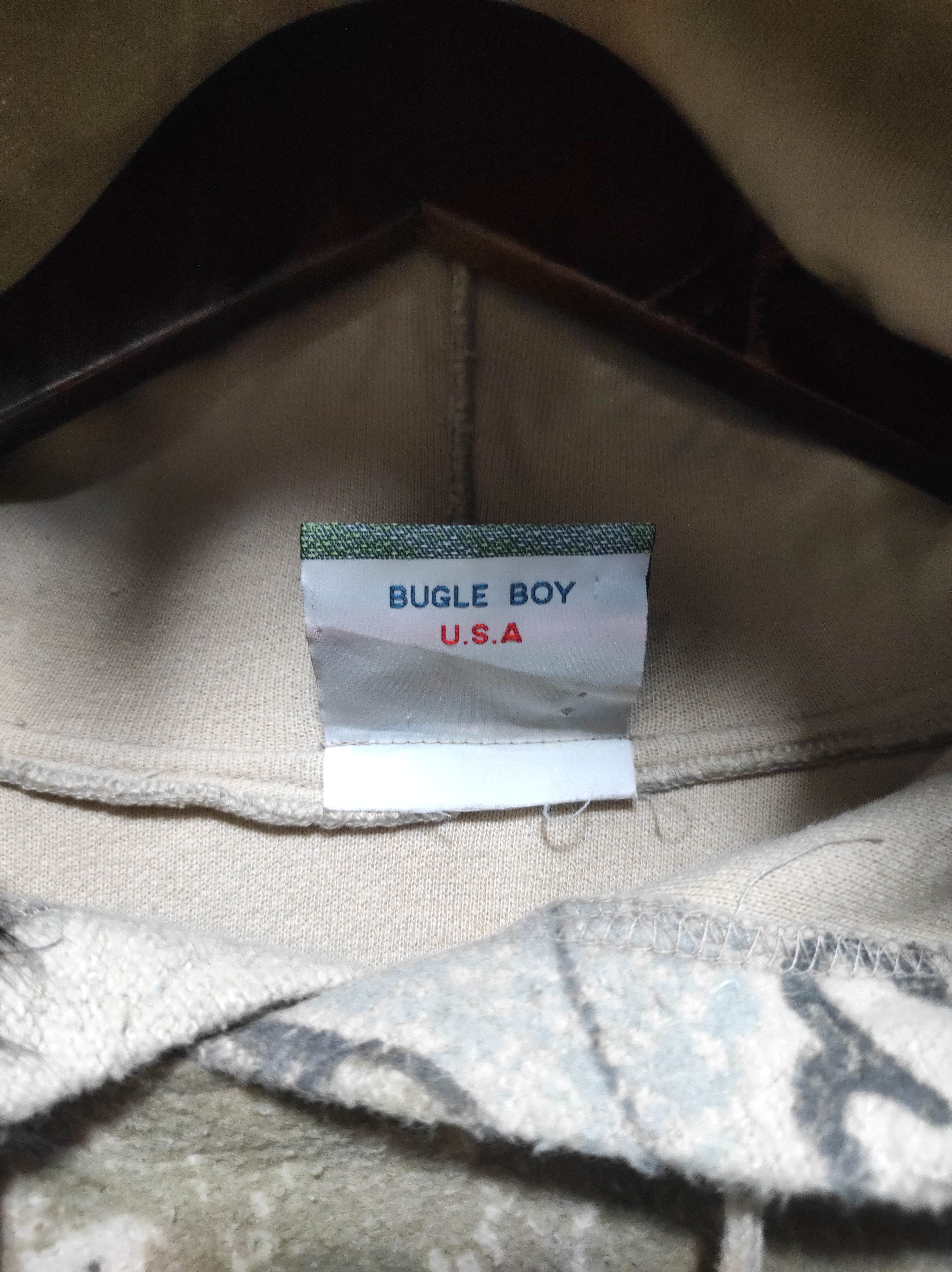 Bugle Boy Vintage Bugle Boy Map Fullprint Fur Hoodie i6w9 LBG style Size US L / EU 52-54 / 3 - 4 Thumbnail