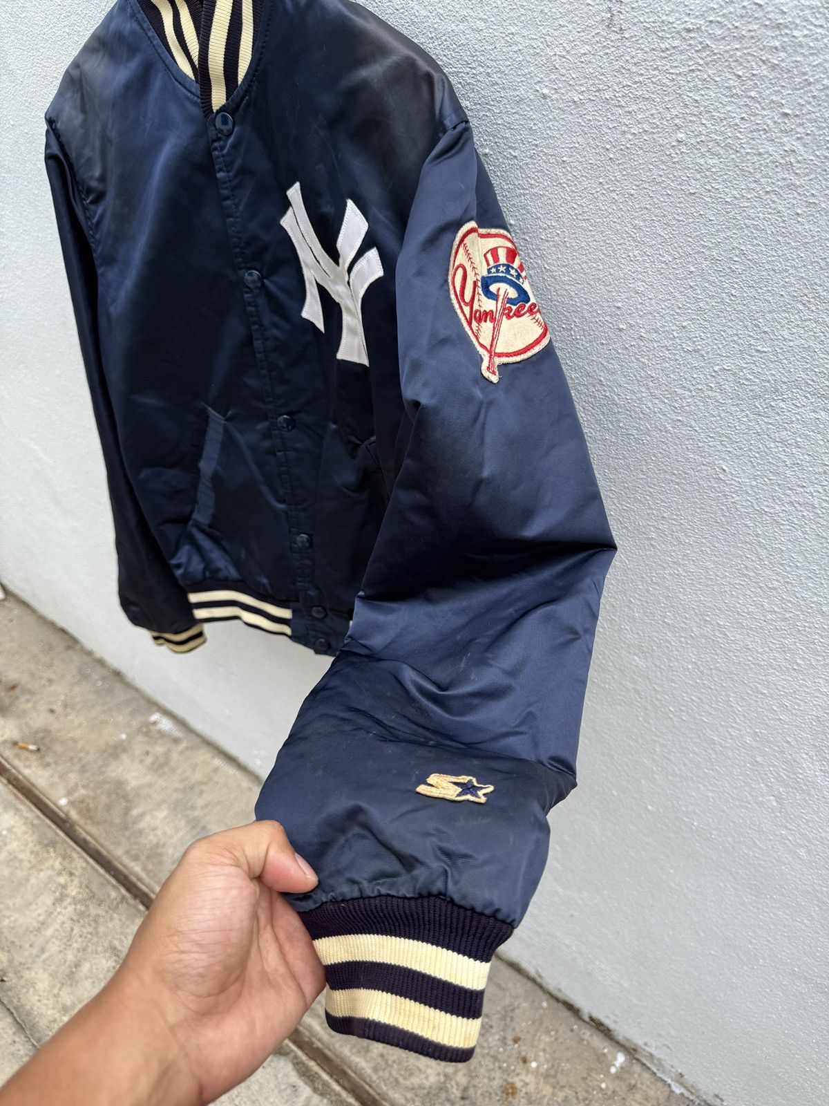 MLB × New York Yankees × Starter New york yankees varsity jacket Size US M / EU 48-50 / 2 - 12 Thumbnail