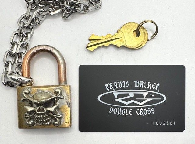 Other TRAVIS WALKER Double Cross .925 Skull Padlock Size ONE SIZE - 7 Thumbnail