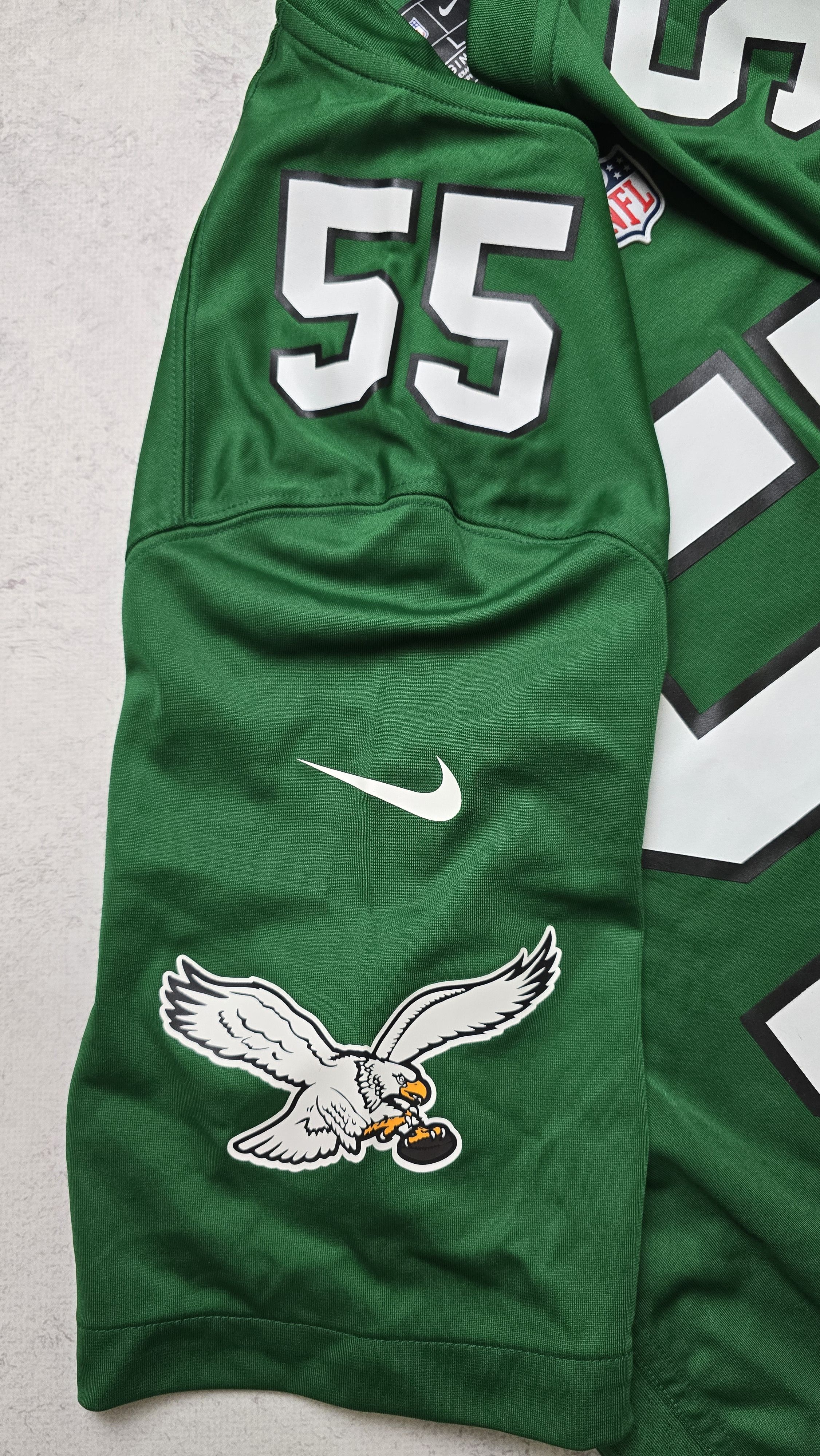 Nike Brandon Graham #55 Eagles Alternate Game Jersey Kelly Green Size US L / EU 52-54 / 3 - 8 Thumbnail