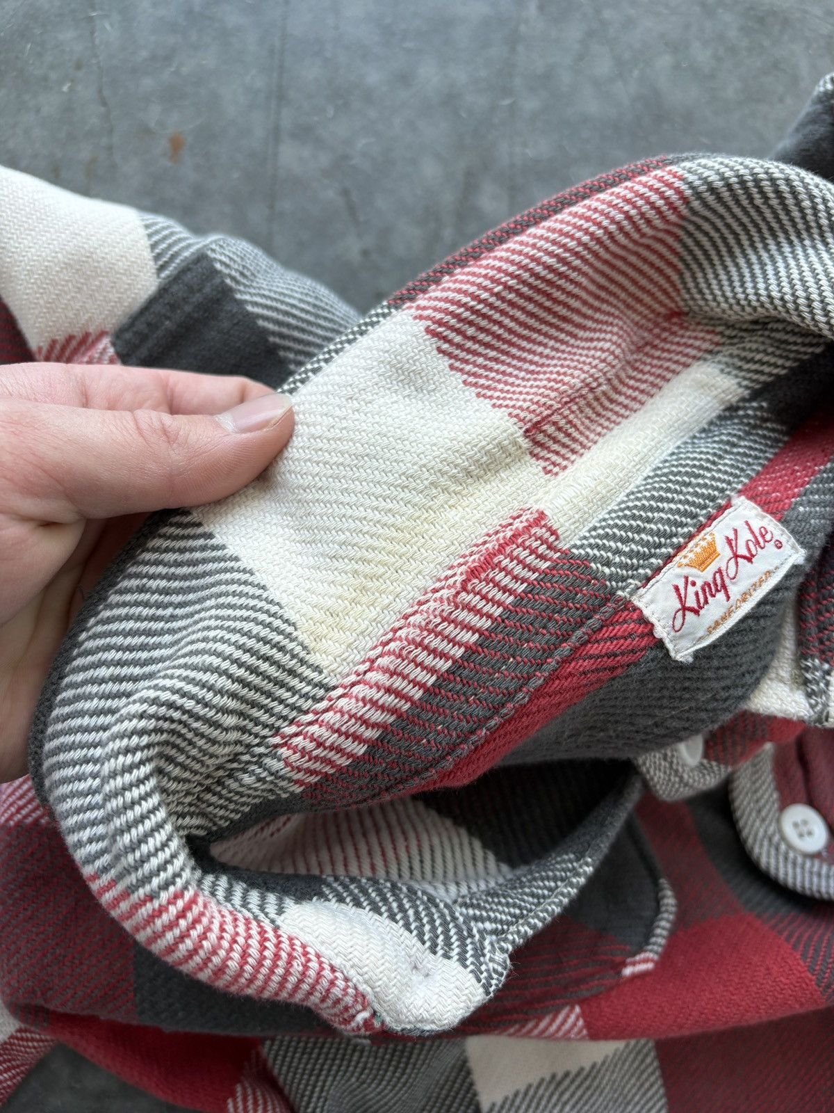Vintage Vintage 1950s Sanforized King Kole Cotton Flannel Woven Size US L / EU 52-54 / 3 - 10 Thumbnail