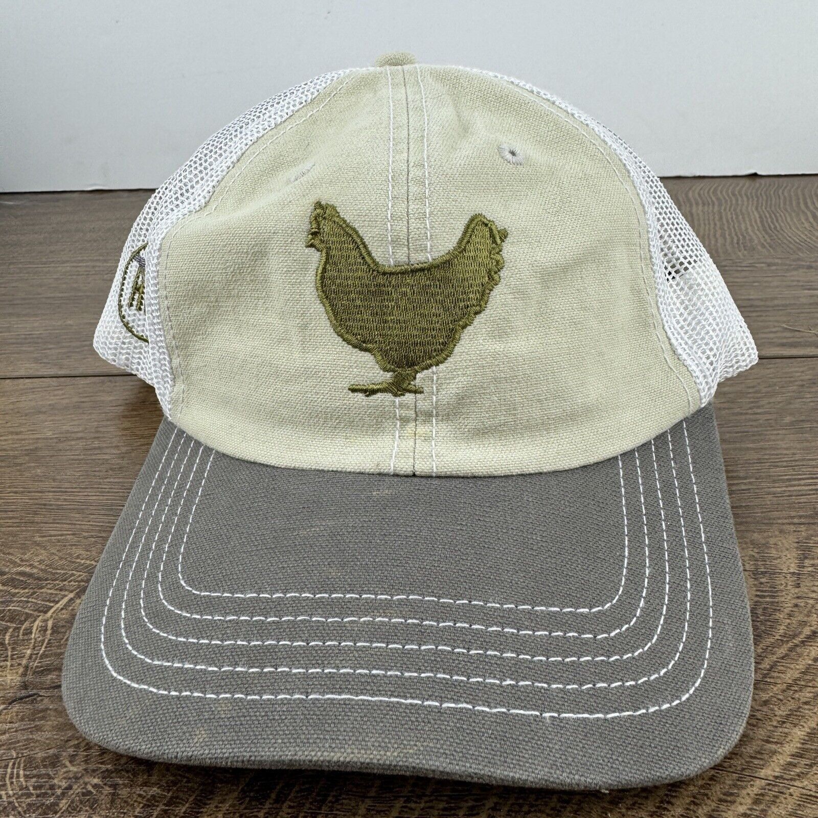 Other Chicken Hat Winner Winner Chicken Dinner Tan Brown Hat Adjus Size ONE SIZE - 2 Thumbnail