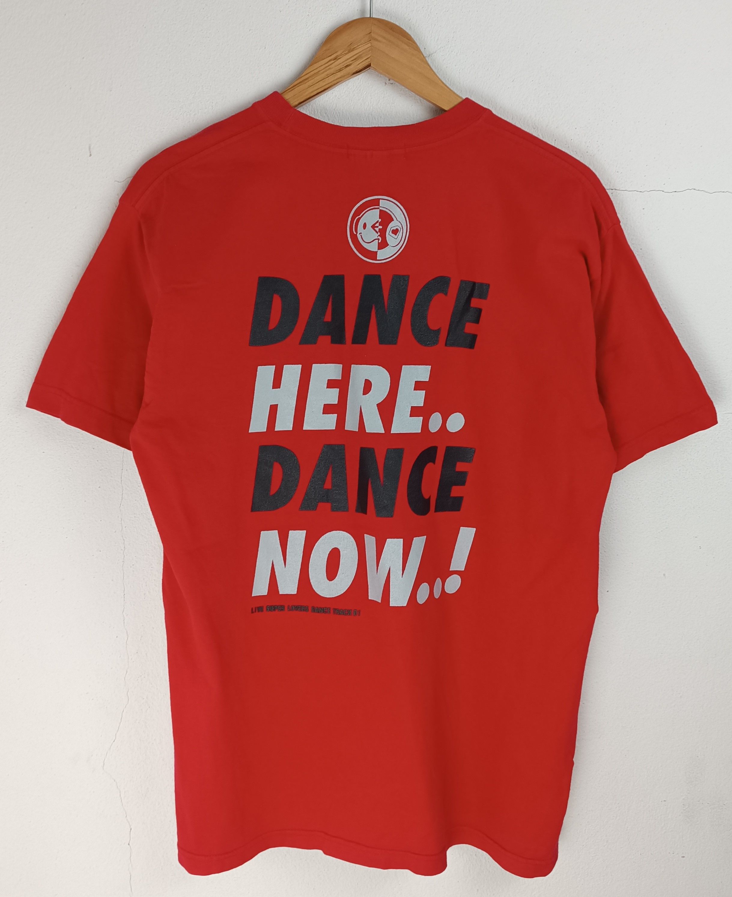 Japanese Brand VINTAGE SUPER LOVERS JAPAN DANCE HERE TEE EDM DJ Size US M / EU 48-50 / 2 - 3 Thumbnail