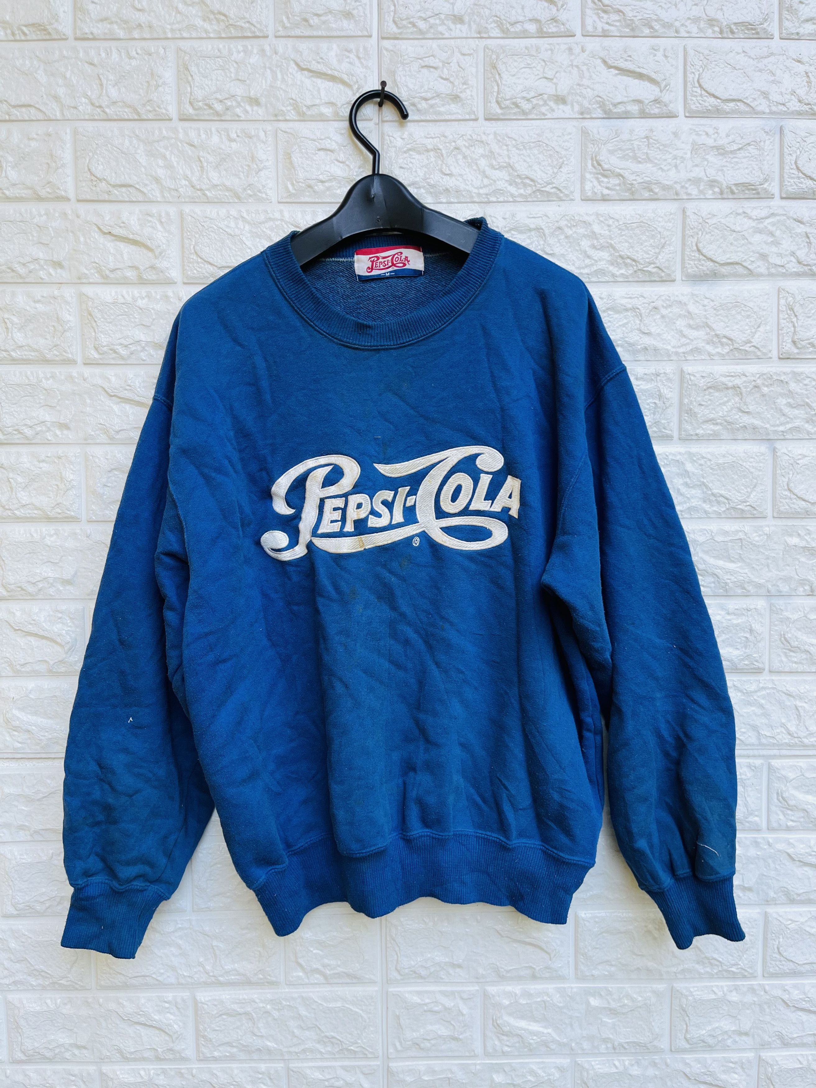 Japanese Brand Vintage Pepsi Cola Big Logo Japanese Designer Fashion Style Size US M / EU 48-50 / 2 - 1 Thumbnail