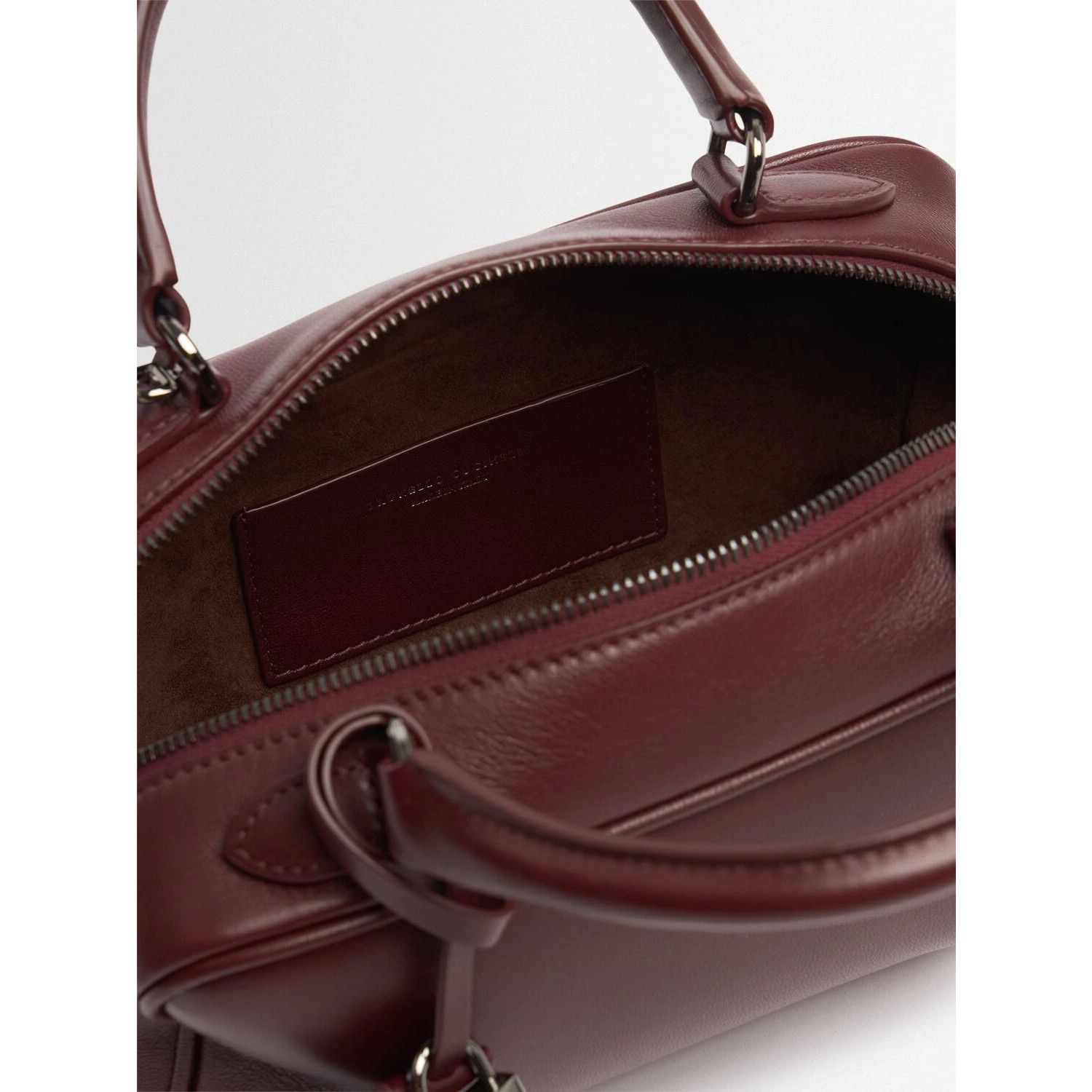 Brunello Cucinelli BRUNELLO CUCINELLI Ruby Leather Top Handle Bag New Size ONE SIZE - 4 Thumbnail