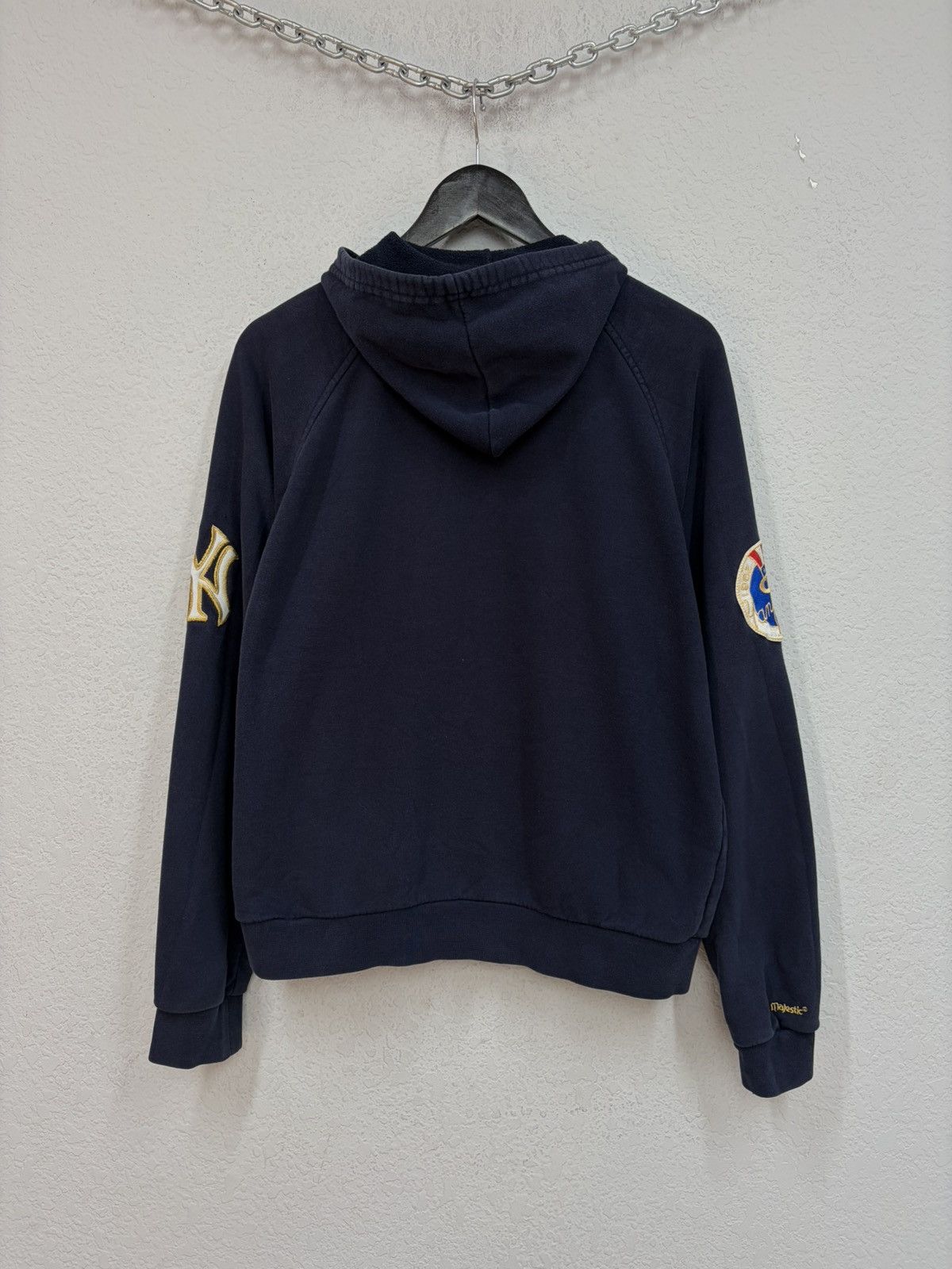New York Yankees Red Y2K Yankees Zip Hoodie w/ Rhinestone Buttons New York Size US M / EU 48-50 / 2 - 12 Thumbnail