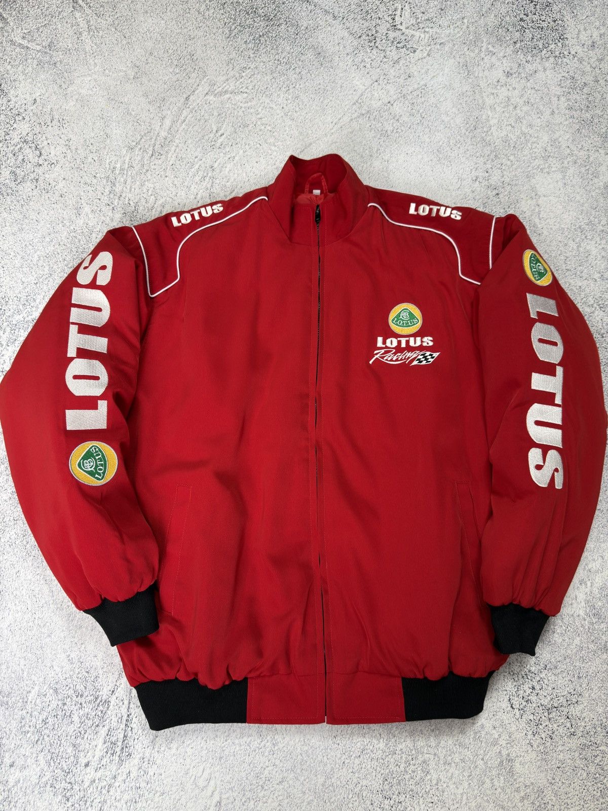 Formula 1 VTG Renault Lotus F1 Racing Team Bomber Jacket Motorsport Size US XL / EU 56 / 4 - 5 Thumbnail