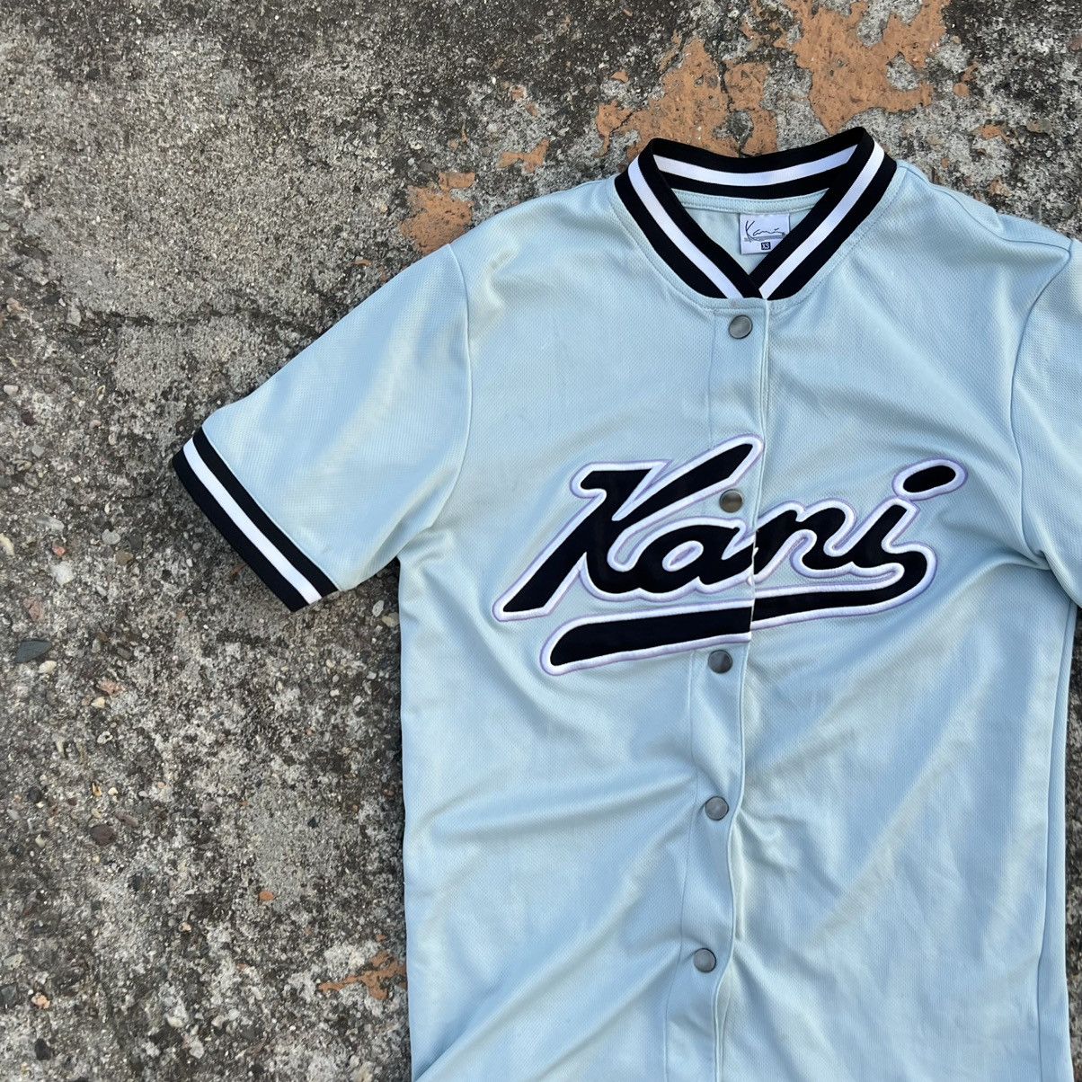 Karl Kani × Vintage Karl Kani jersey spellout y2k 90s 00s swag drip hip hop rap Size US S / EU 44-46 / 1 - 3 Thumbnail