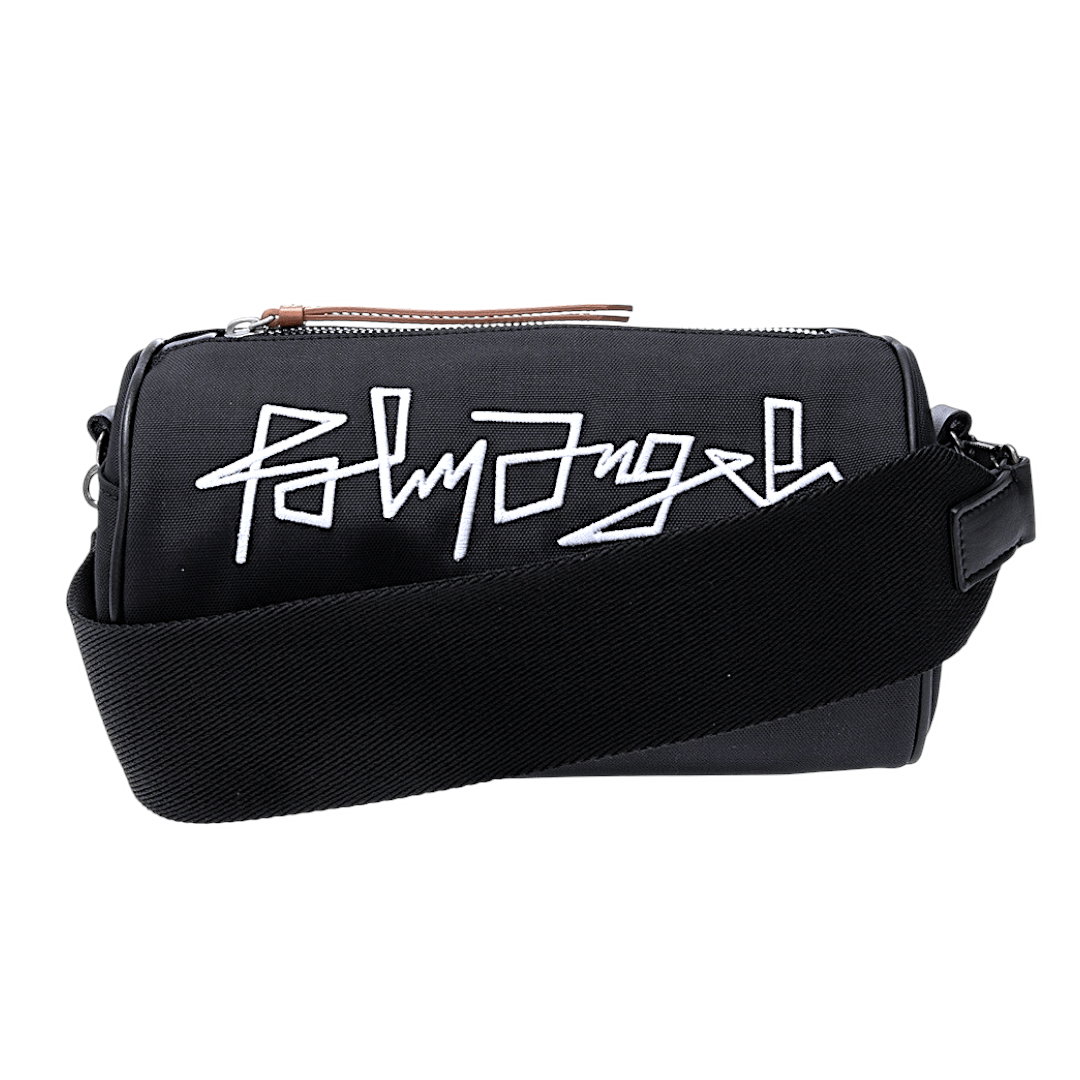 Palm Angels PALM ANGELS - Cylindrical Crossbody Bag Embroidered Logo Size ONE SIZE - 8 Thumbnail