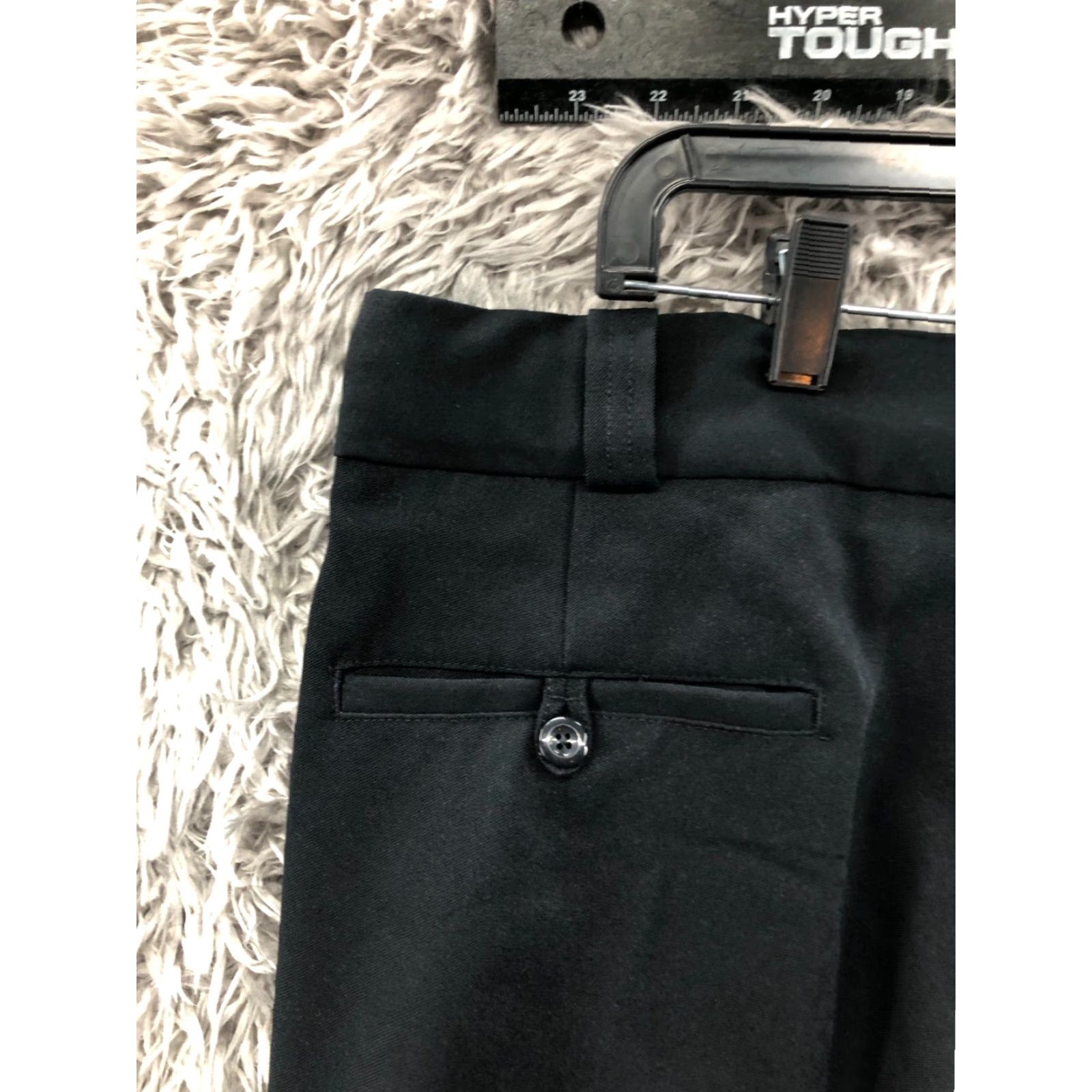 Vintage Spiewak Cargo Pants Mens Size 40 Black Straight Dark Wash Pants Regular Men 30 In Inseam Pockets Canvas Logo Sports Size US 40 / EU 56 - 6 Thumbnail