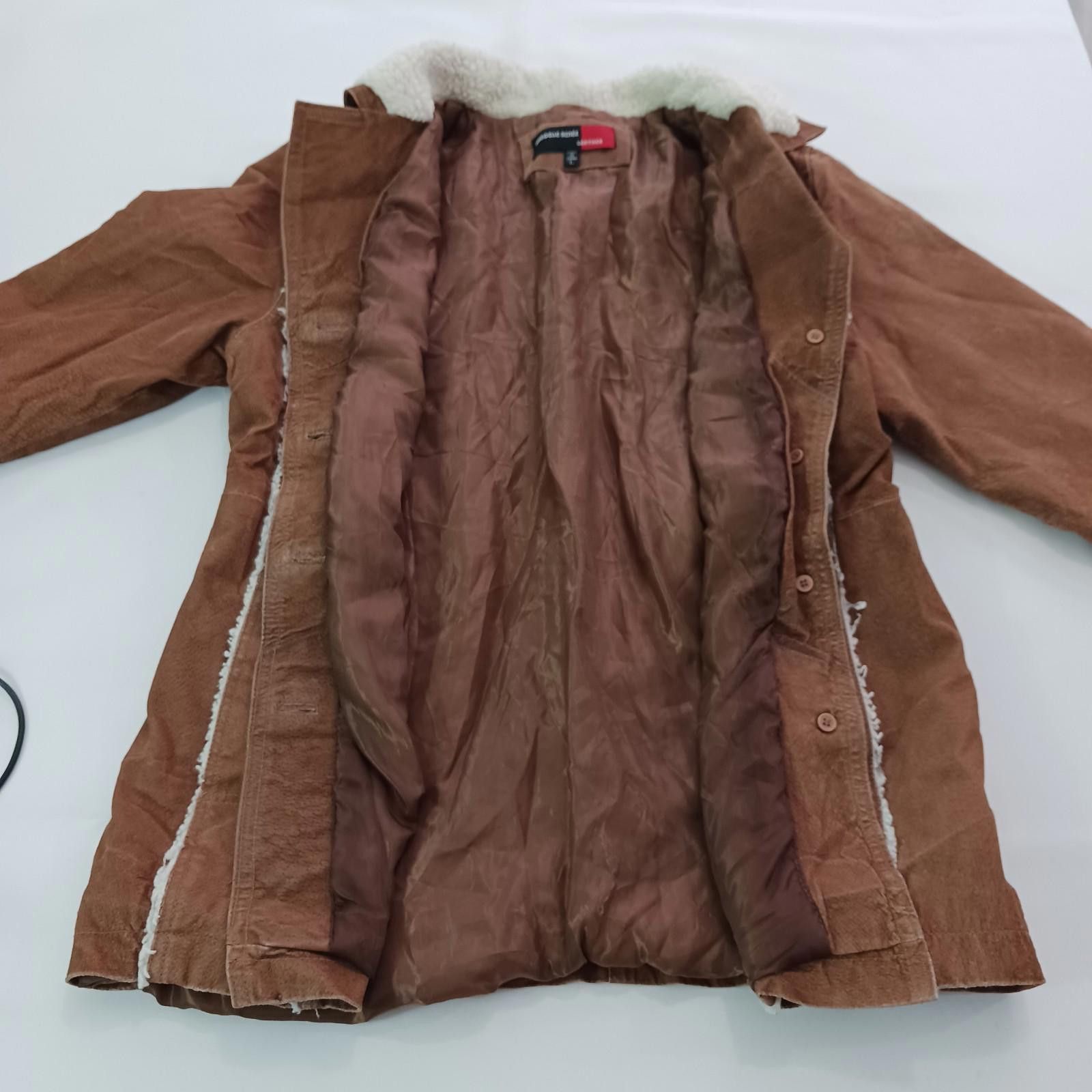Designer Marcelle Renee Jacket Women's L Brown Genuine Leather Jacket Size L / US 10 / IT 46 - 9 Thumbnail