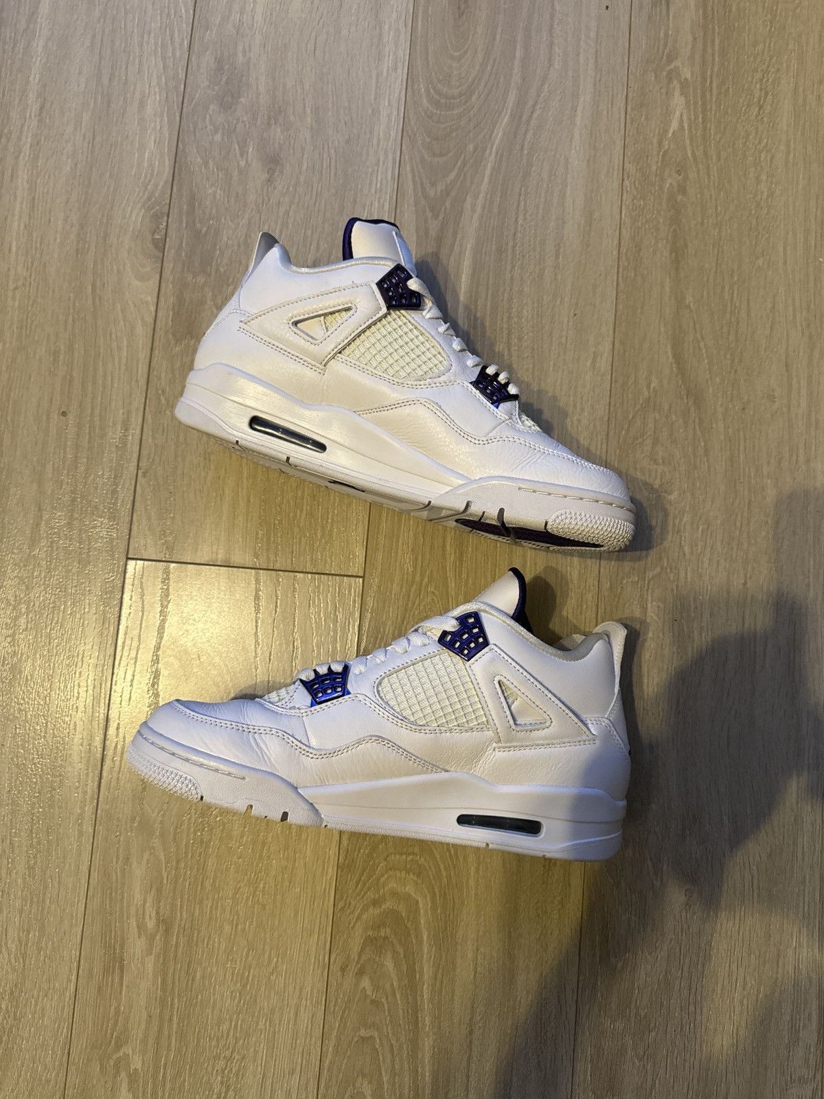 Jordan Brand × Nike Jordan 4 Metallic Purple - 10 US Size US 10 / EU 43 - 5 Thumbnail