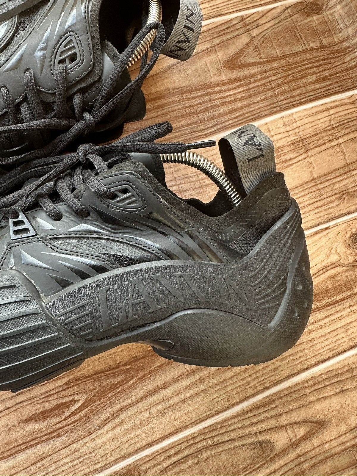 Lanvin Lanvin Flash X Sneakers Black Size US 10 / EU 43 - 6 Thumbnail